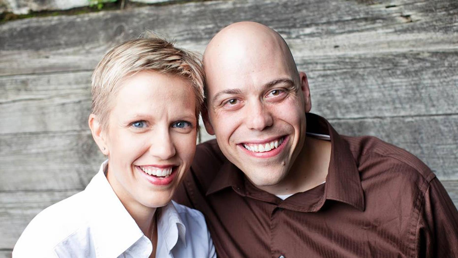Author Angel Larsen and her husband