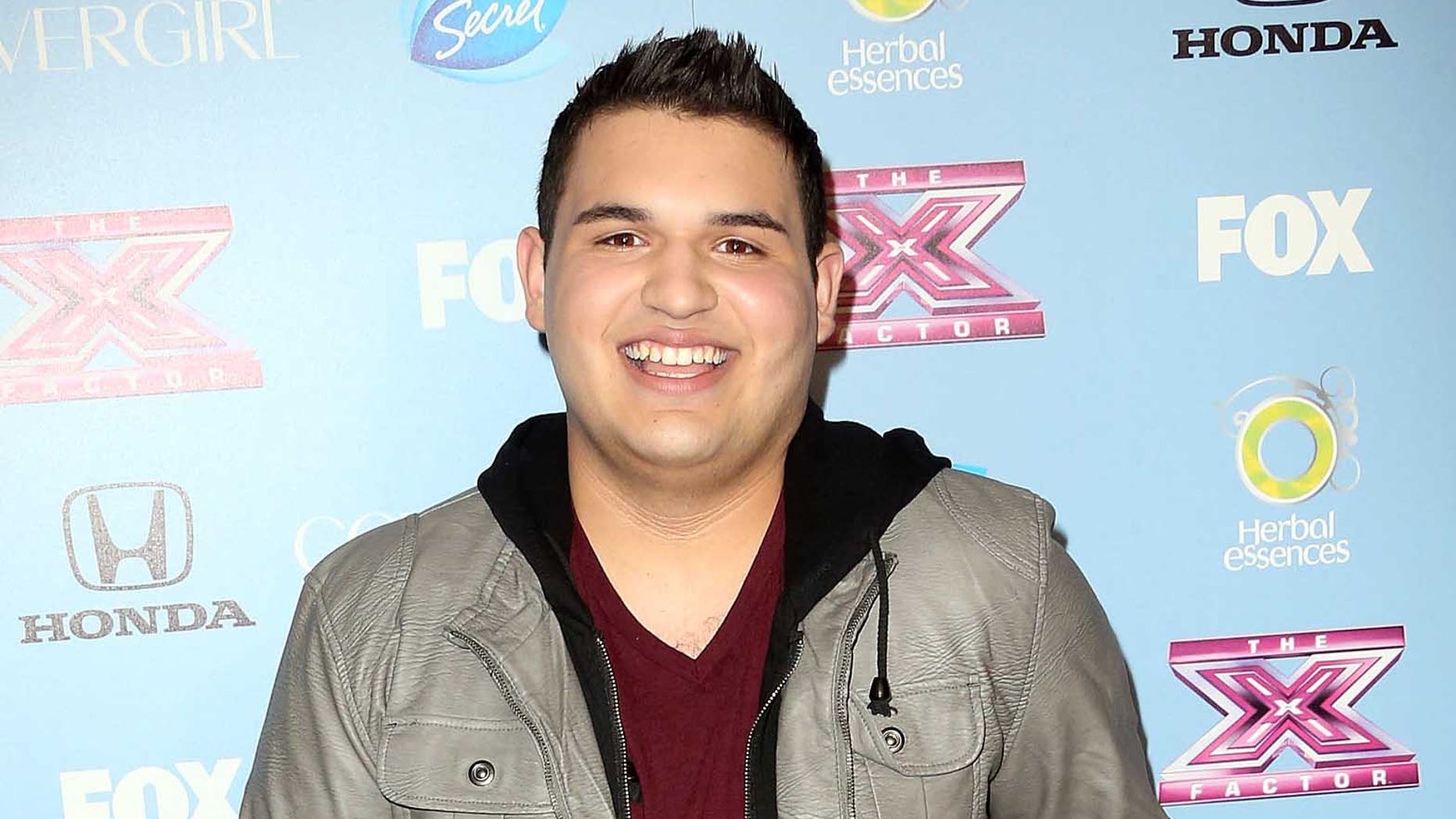 LOS ANGELES, CA - NOVEMBER 04: Singer Carlos Guevara attends Fox's "The X Factor" Finalist Party at the SLS Hotel on November 4, 2013 in Los Angeles, California. (Photo by Frederick M. Brown/Getty Images)