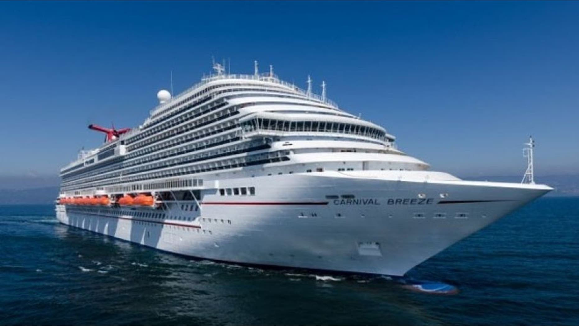 A 3-year-old tumbled from her family's balcony on the Carnival Breeze.