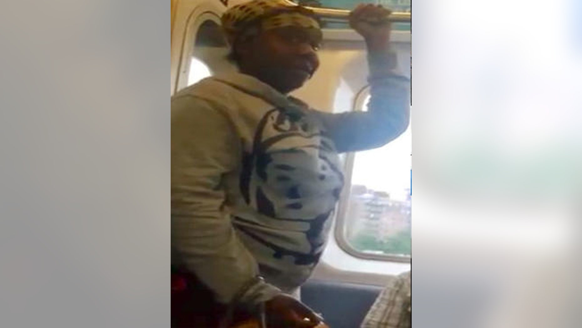 Police said this woman allegedly attacked another woman on the 4 Train in New York City.