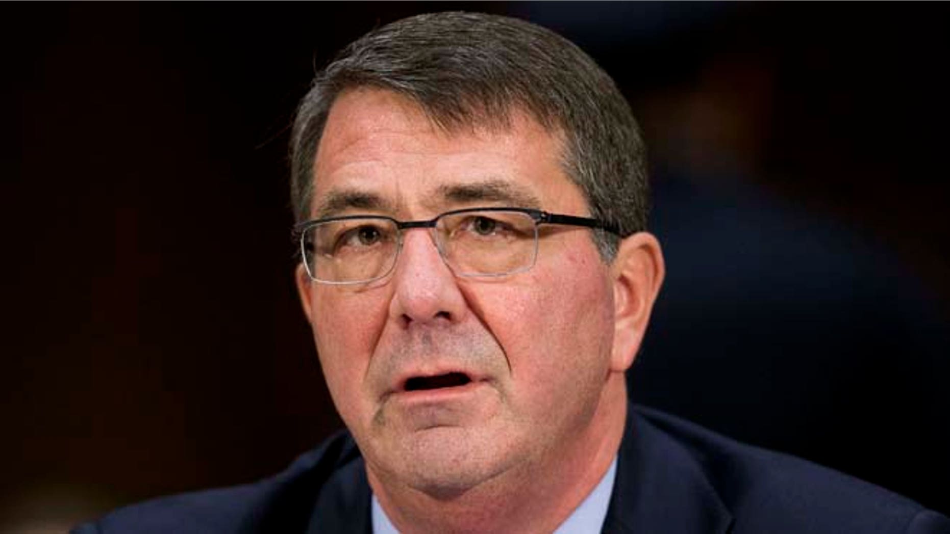 March 11, 2015: Defense Secretary Ash Carter testifies on Capitol Hill in Washington.