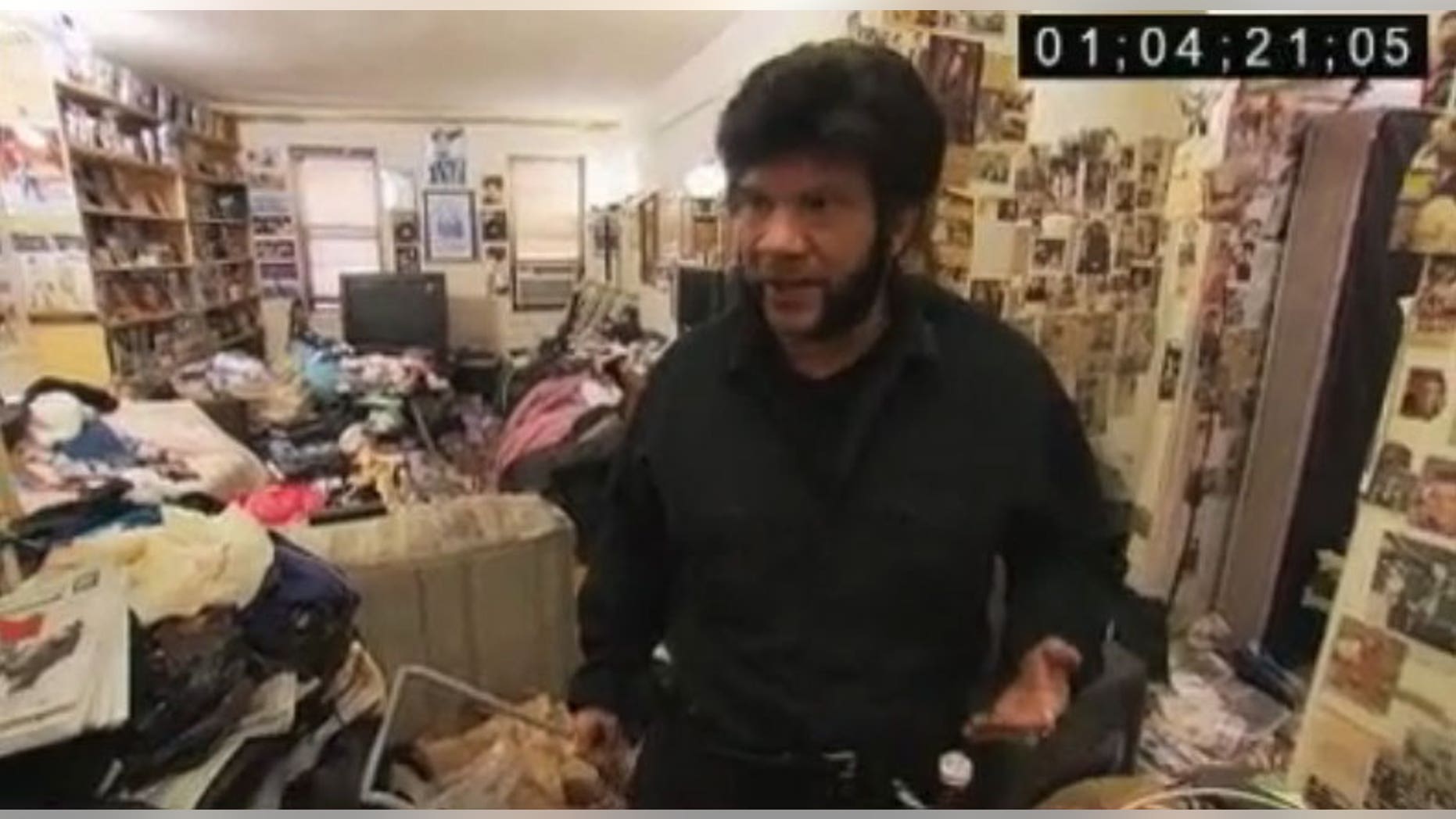 Cary, 51, in his apartment. Courtesy TLC