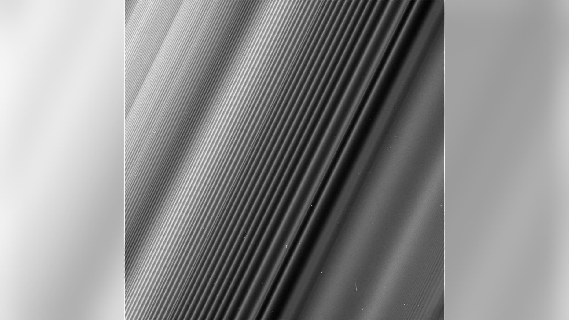NASA's Cassini spacecraft captured this view of the Janus 2:1 spiral density wave in Saturn's rings on June 4, 2017.