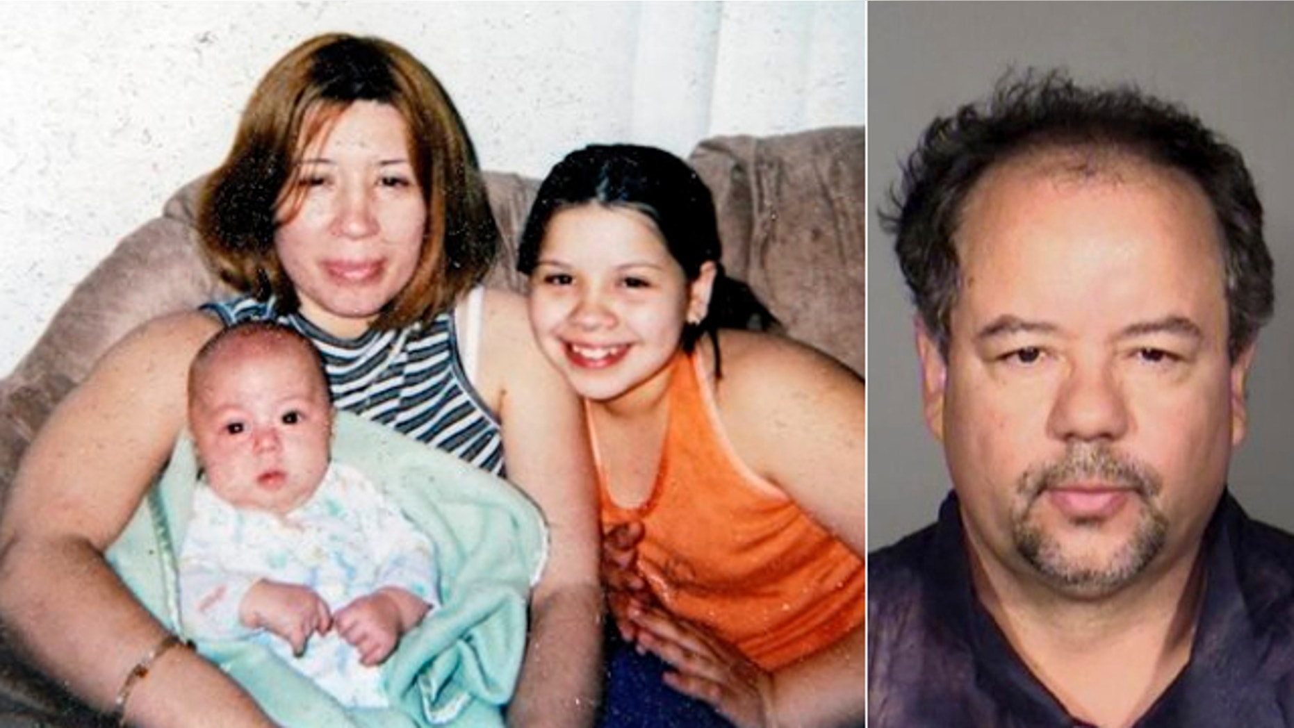 This undated photo shows Ariel Castro, right, his common-law-wife, Grimilda Figueroa, left, with two of her children, Ryan and Rosie.