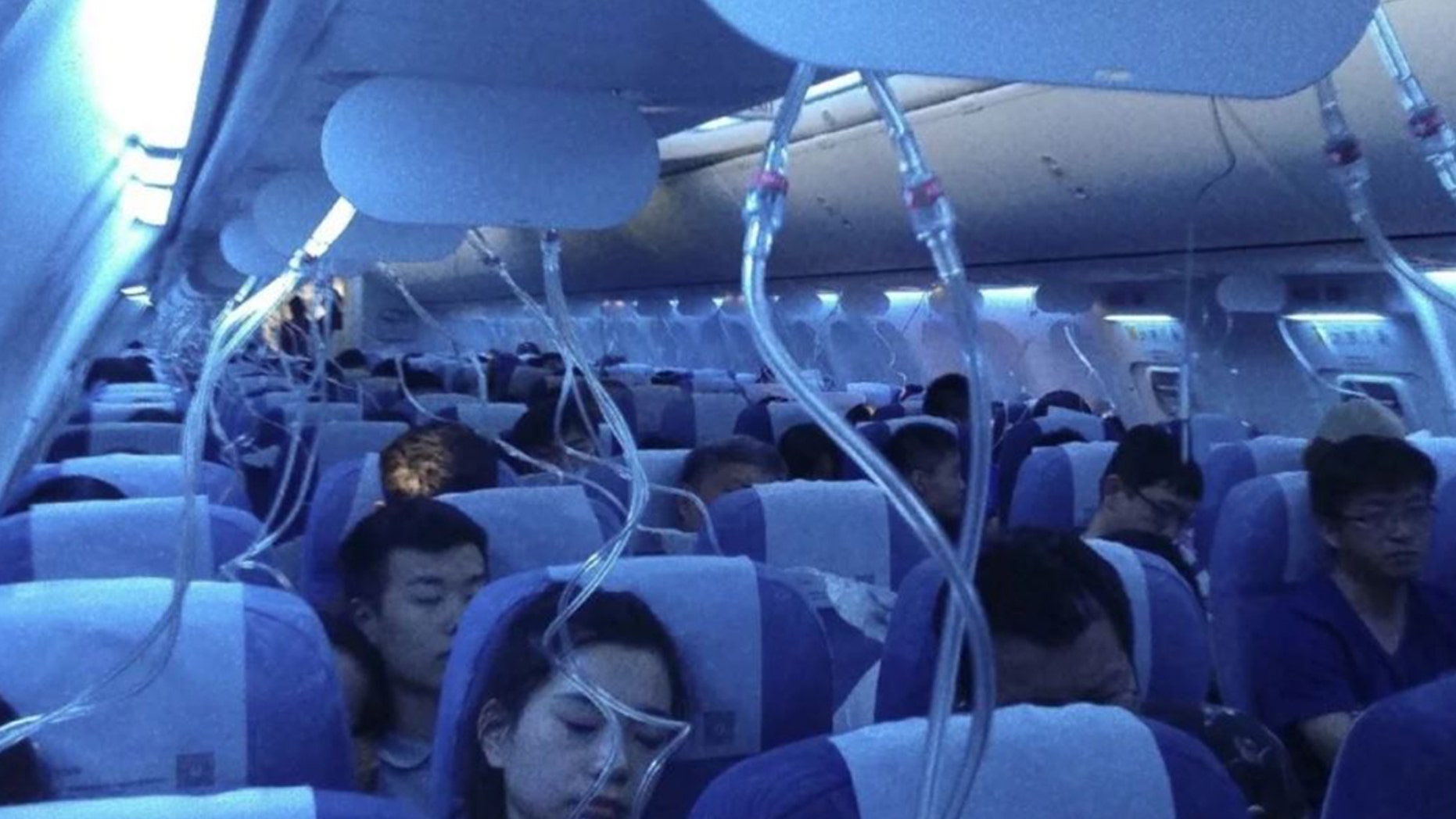 Air China Flight CA106 from Hong Kong to Dalian in China lost altitude a half an hour into the scheduled 5:55 pm trip.