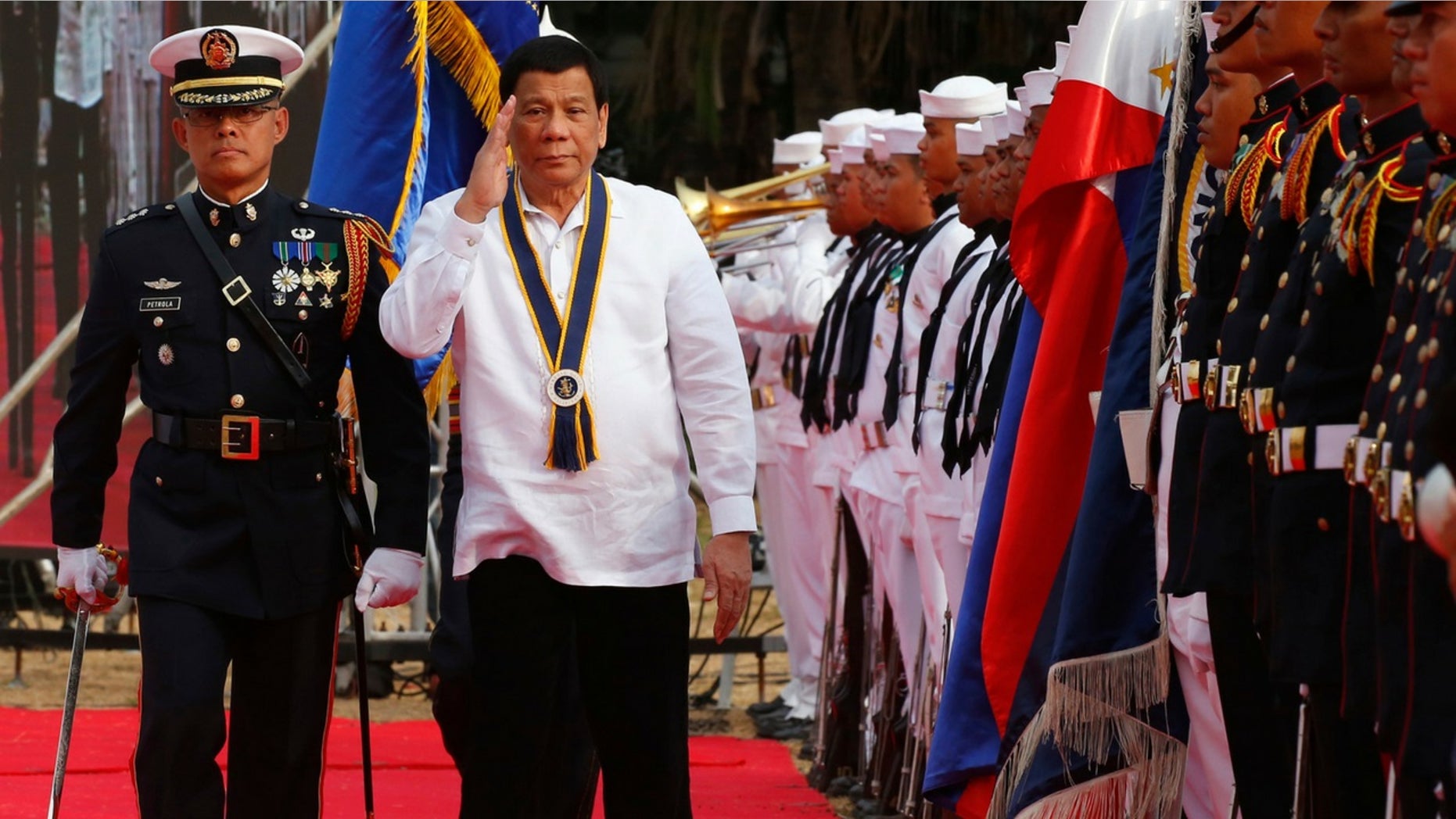 Philippine President Rodrigo Duterte told drug suspects to stay in jail if they hope to live longer.