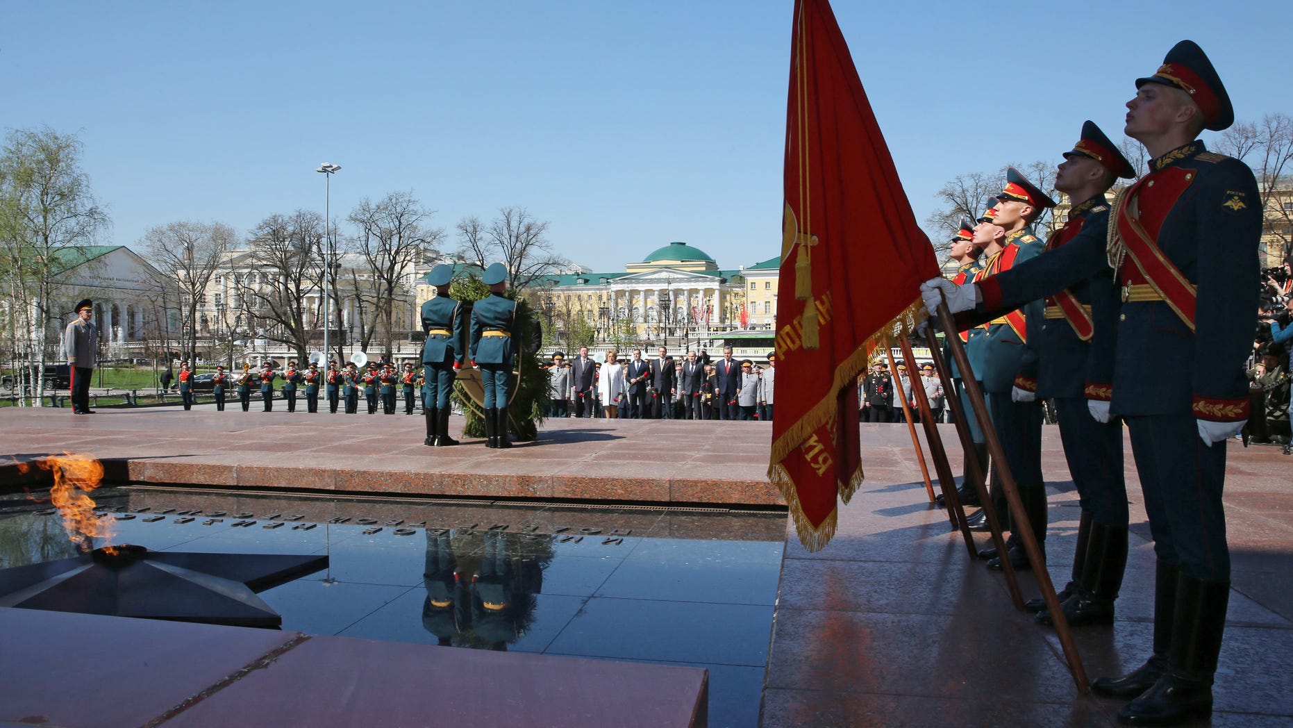 Putin Tells Annual Red Square Military Parade Russia A Guarantor Of World Security Fox News 