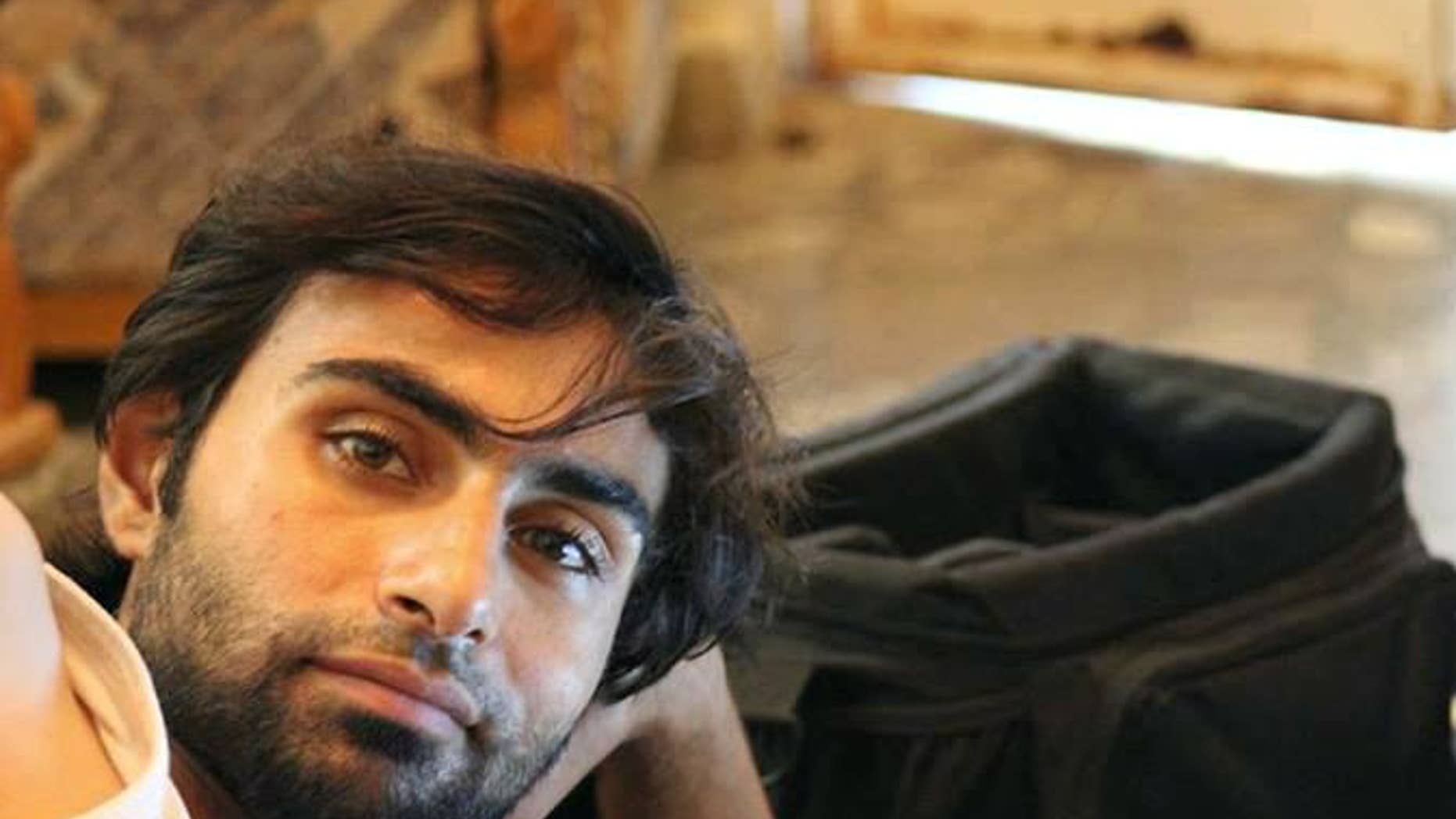 An undated photo shows photojournalist and media activist Murhaf al-Modhi, known by the pseudonym of Abo Shuja in Syria's northern town on Deir Ezzor.
