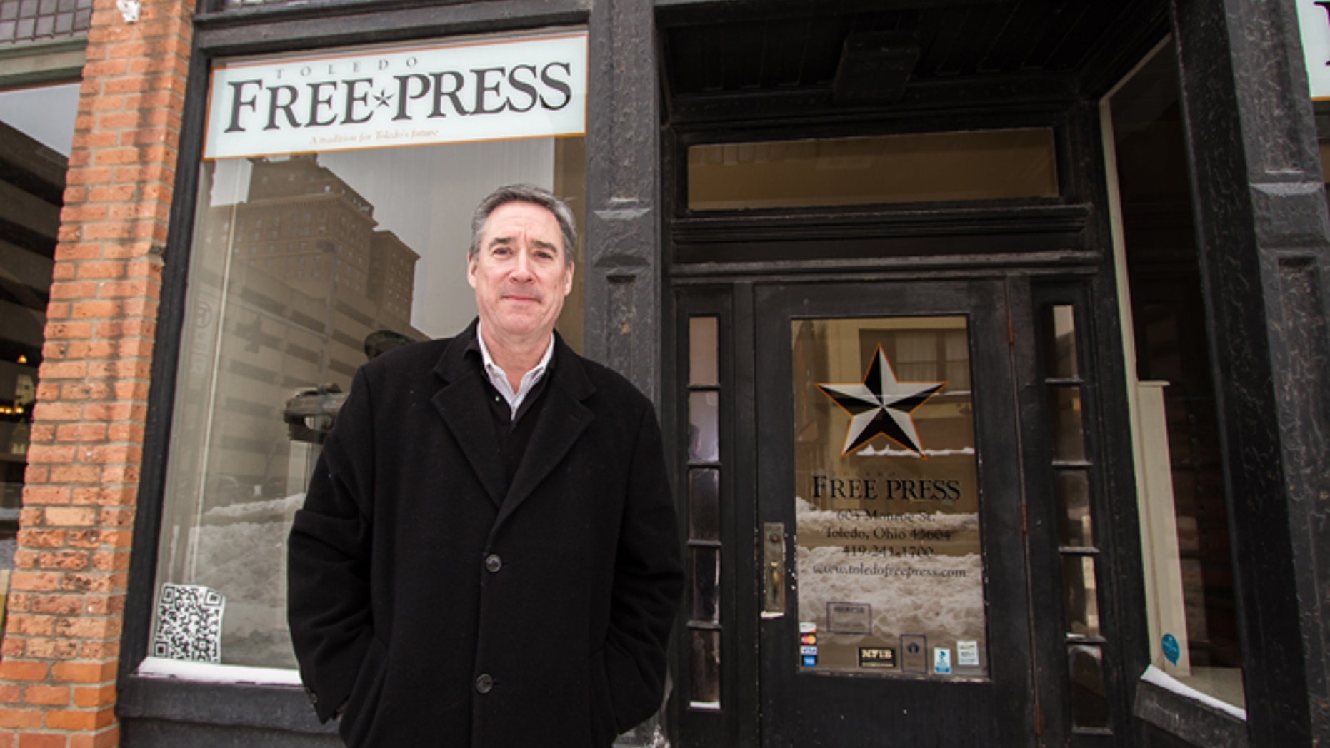 Thomas Pounds started the Toledo Free Press in 2005, one year after leaving the city's daily newspaper.