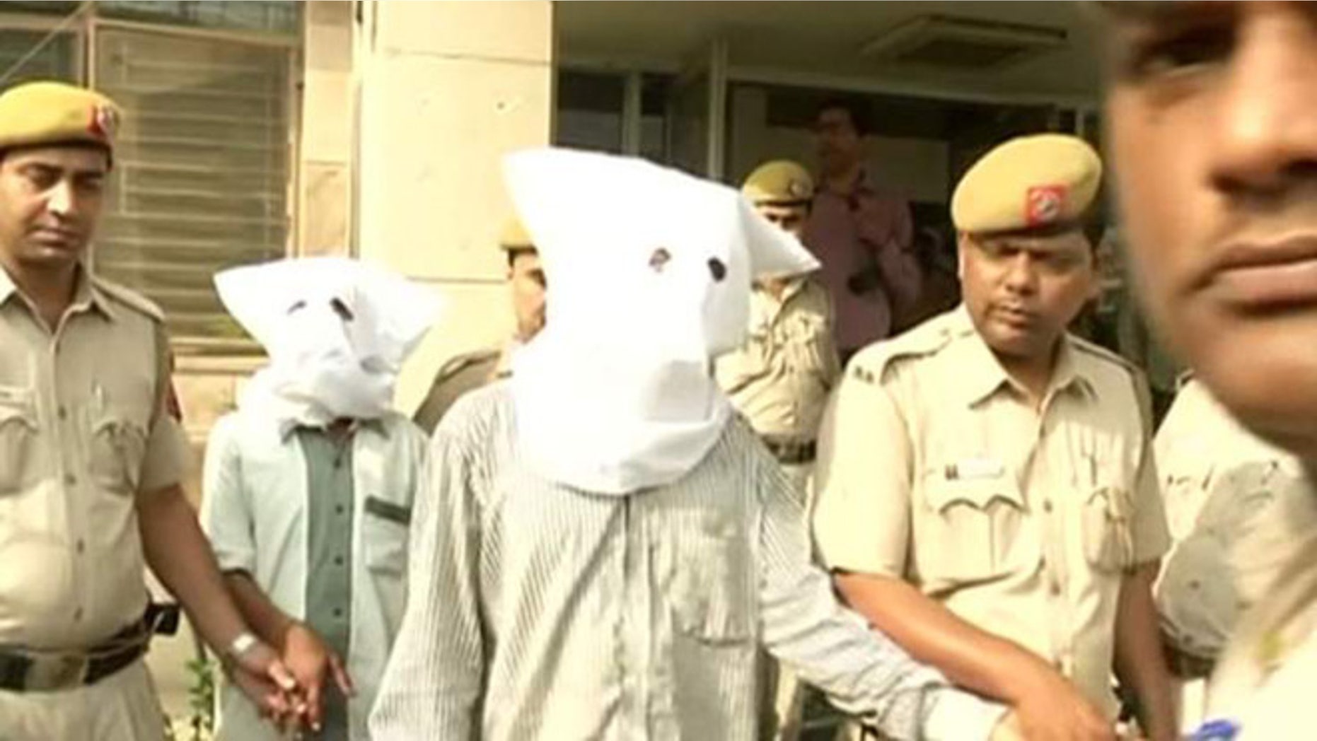 Suspects in child rapes arrested in India.