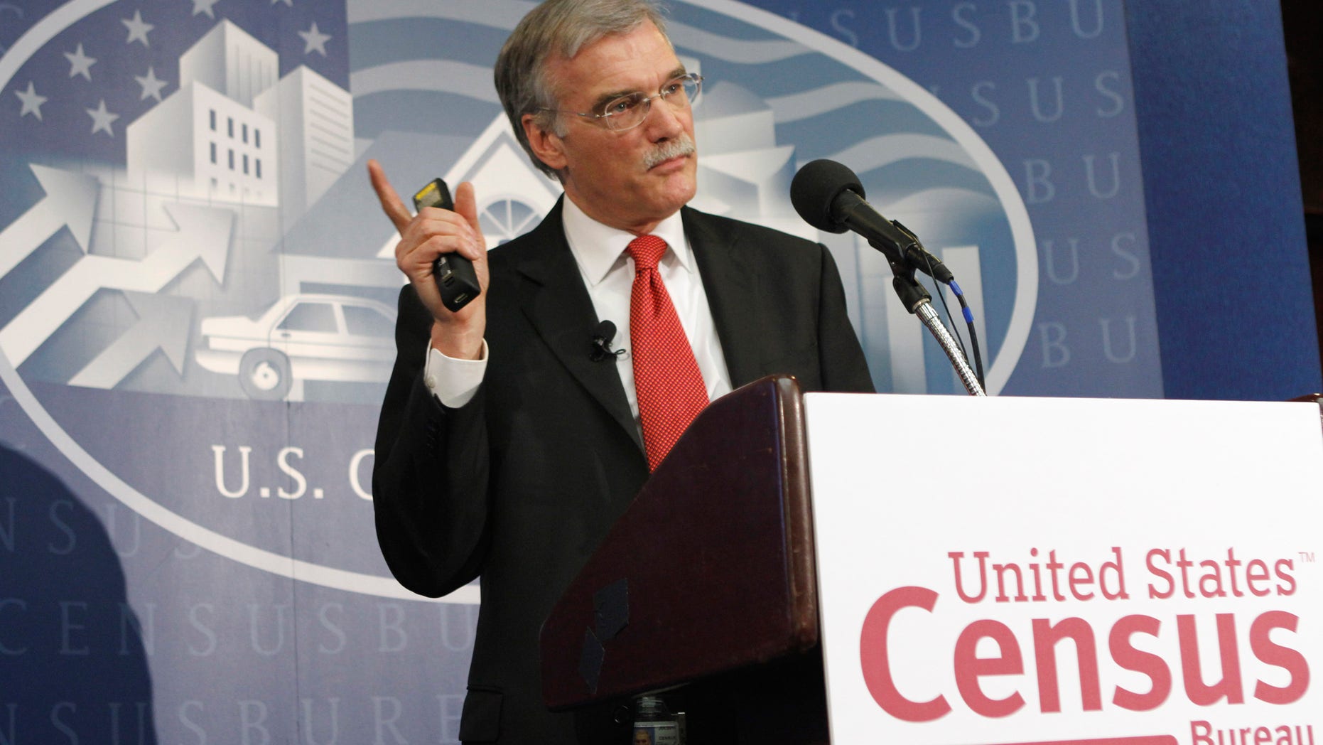 U.S. Census Bureau Director Robert Groves, March 24, 2011. (AP)