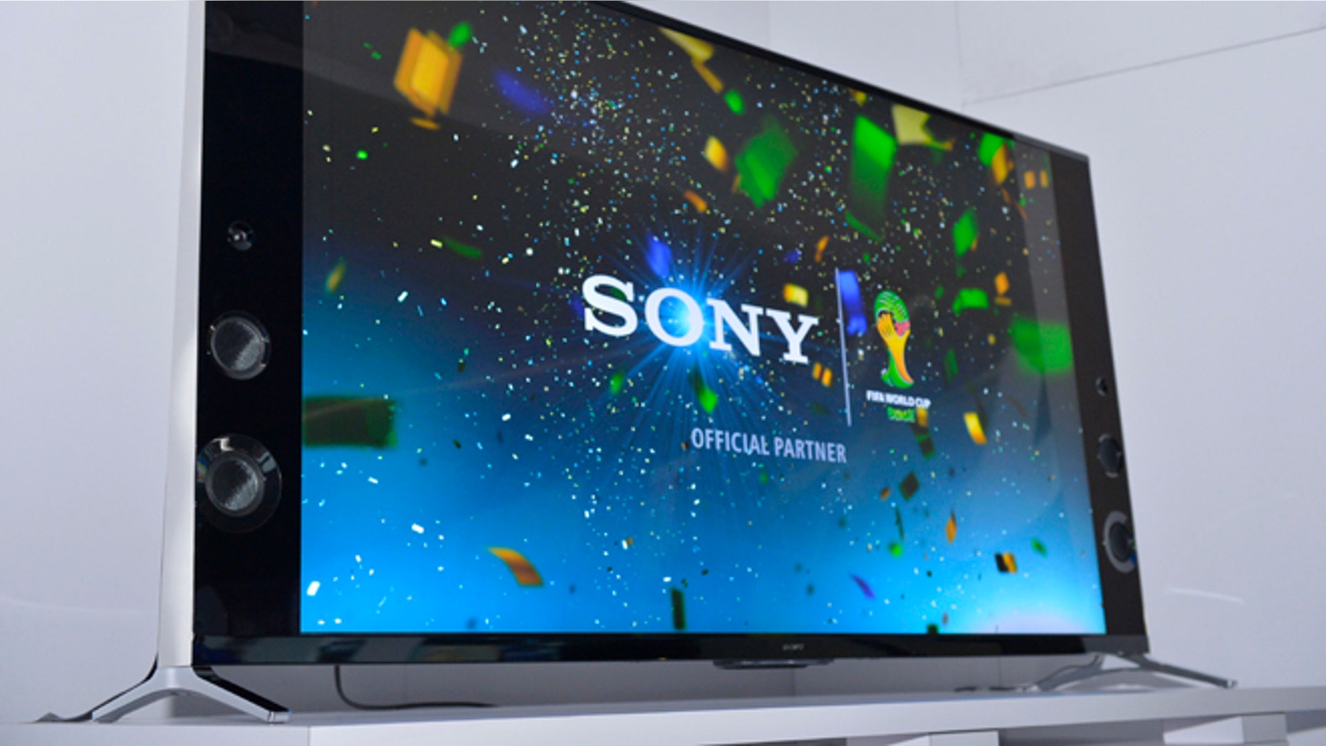 Jan. 6, 2014: Sony unveils the new 65-inch 4K LED TV during the Sony news conference at the International Consumer Electronics Show in Las Vegas.