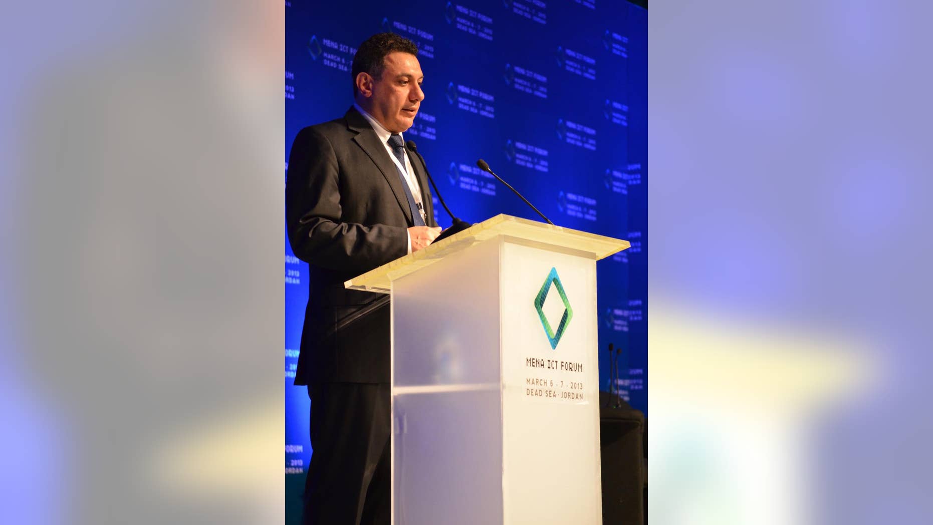 Nizar Zakka, a U.S. permanent resident from Lebanon who has advocated for Internet freedom.