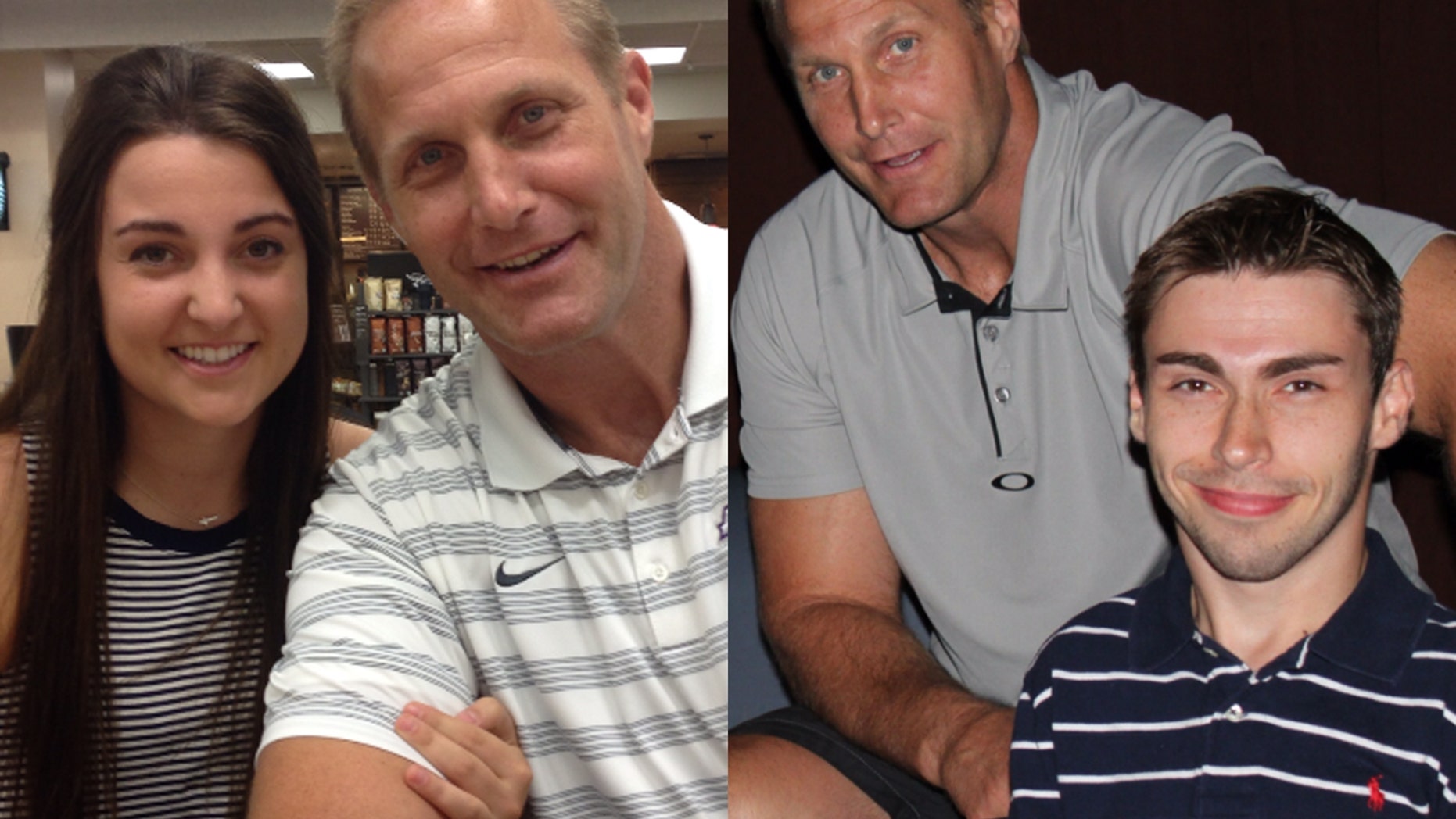 Chad Hennings with his daughter and son (Courtesy of the author)