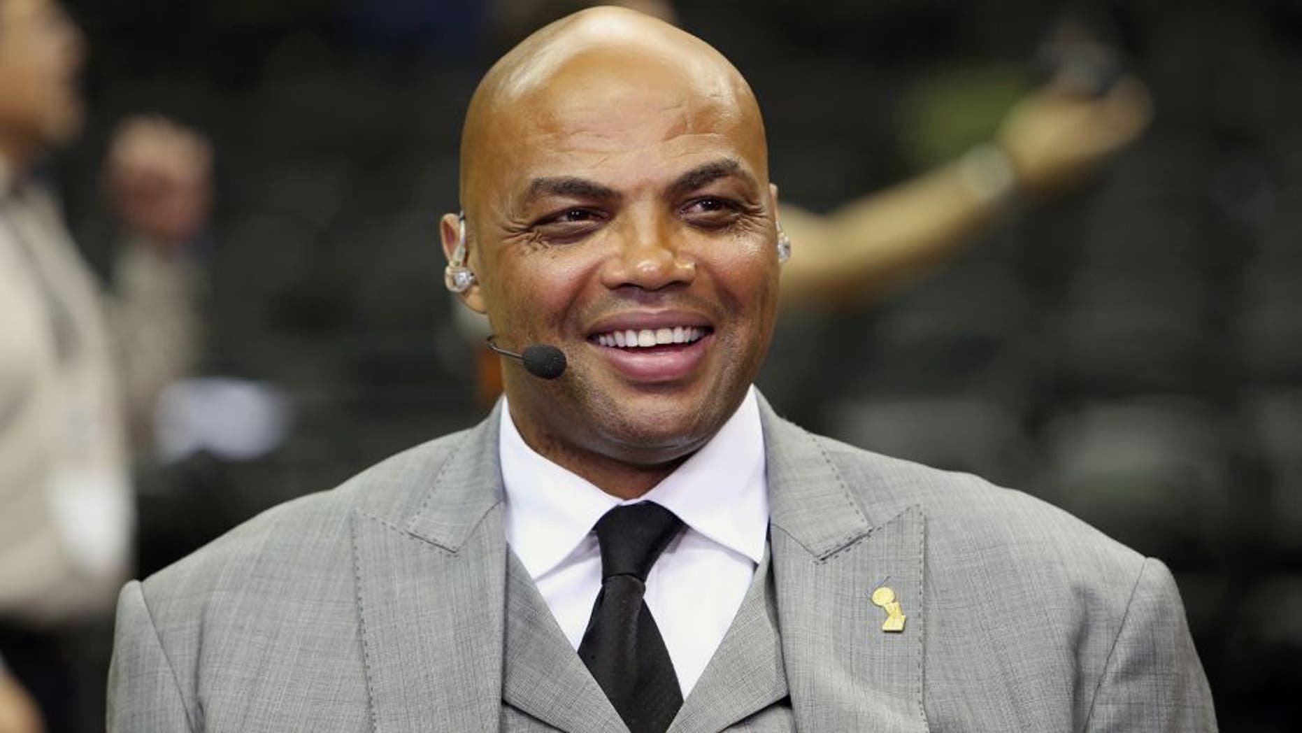 SAN ANTONIO, TX - JUNE 11: Former NBA player Charles Barkley before the game between the San Antonio Spurs and Miami Heat in Game Three of the 2013 NBA Finals on June 11, 2013 at AT&T Center in San Antonio, Texas. NOTE TO USER: User expressly acknowledges and agrees that, by downloading and or using this photograph, User is consenting to the terms and conditions of the Getty Images License Agreement. Mandatory Copyright Notice: Copyright 2013 NBAE (Photo by Joe Murphy/NBAE via Getty Images)
