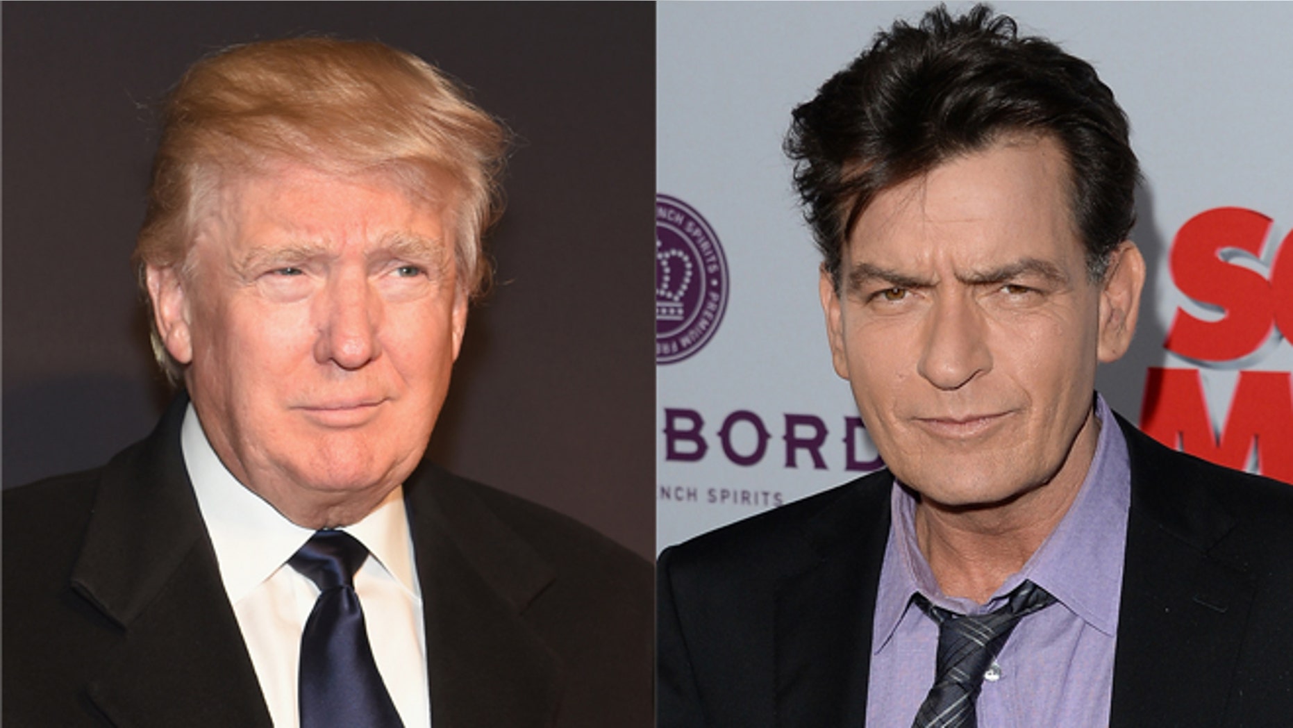 Charlie Sheen says he would be Donald Trump’s running mate 'in a