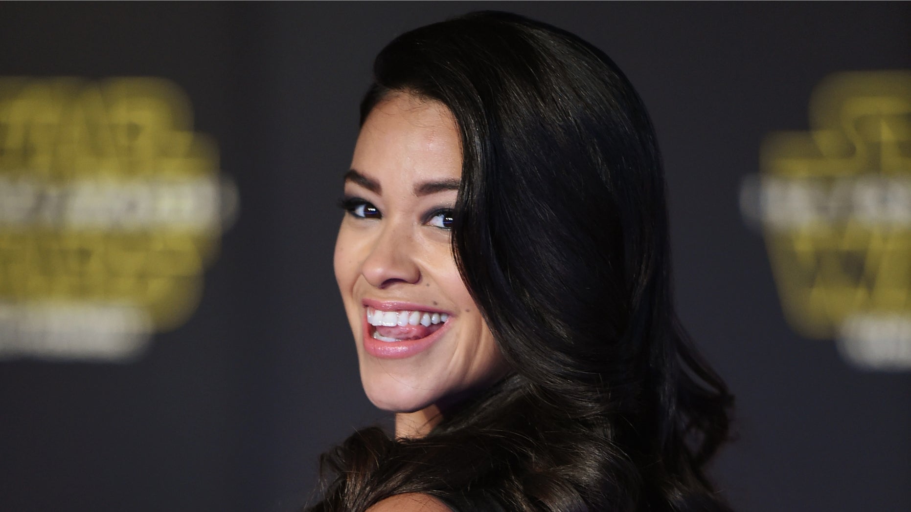 HOLLYWOOD, CA - DECEMBER 14: Actress Gina Rodriguez attends Premiere of Walt Disney Pictures and Lucasfilm's "Star Wars: The Force Awakens" on December 14, 2015 in Hollywood, California. (Photo by Jason Merritt/Getty Images)