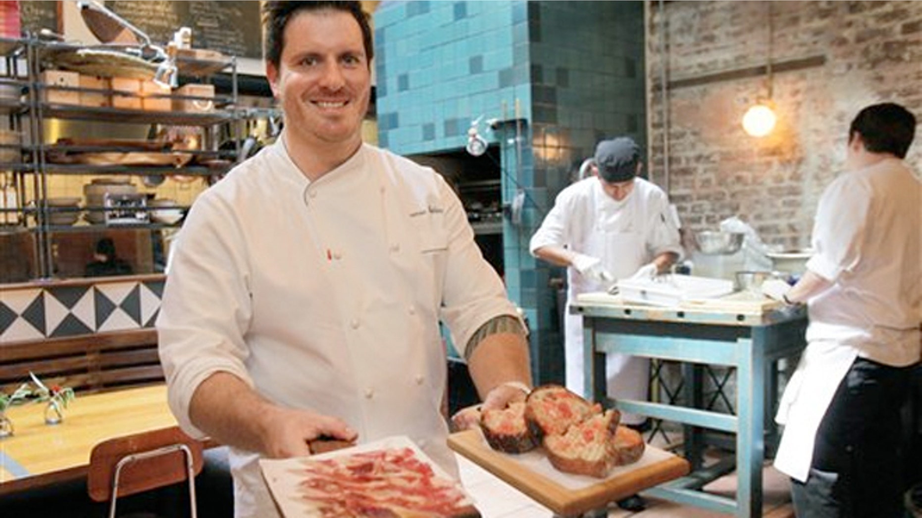 June 18, 2012: Chef Seamus Mullen, owner of Spanish restaurant "Tertulia," is the author of the cookbook, "Hero Food: How Cooking with Delicious Things Can Make Us Feel Better."
