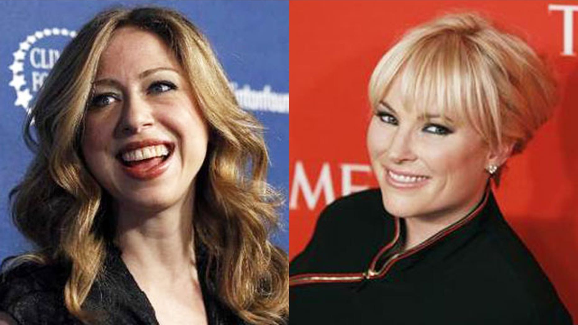 Chelsea Clinton and Meghan McCain both now work for NBC News.