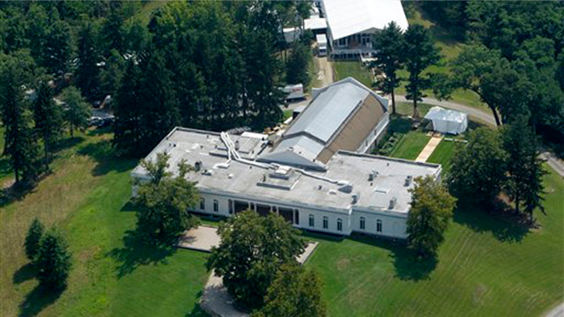 Astor Courts, located in Rhinebeck, N.Y., was the venue of Chelsea Clinton's wedding to Marc Mezvinsky. (AP Photo)