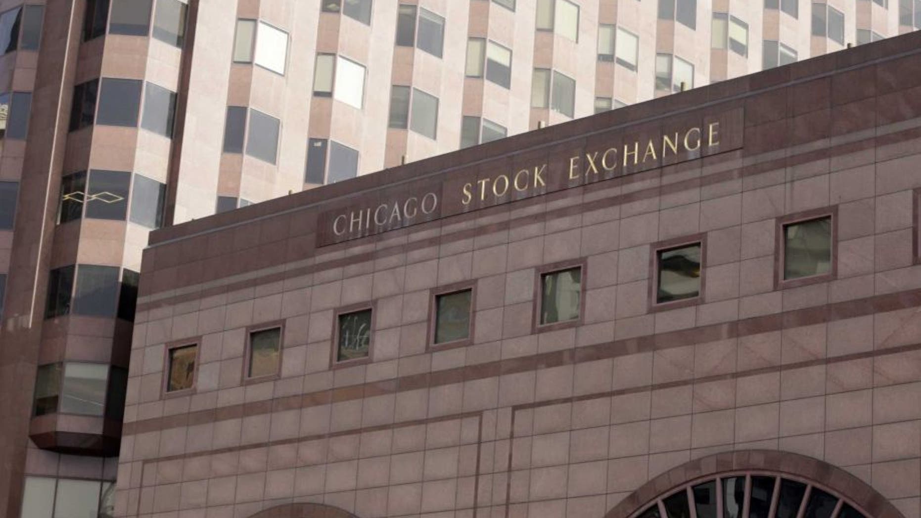FILE -- Feb. 5, 2016: the building that houses the Chicago Stock Exchange in Chicago. (AP)