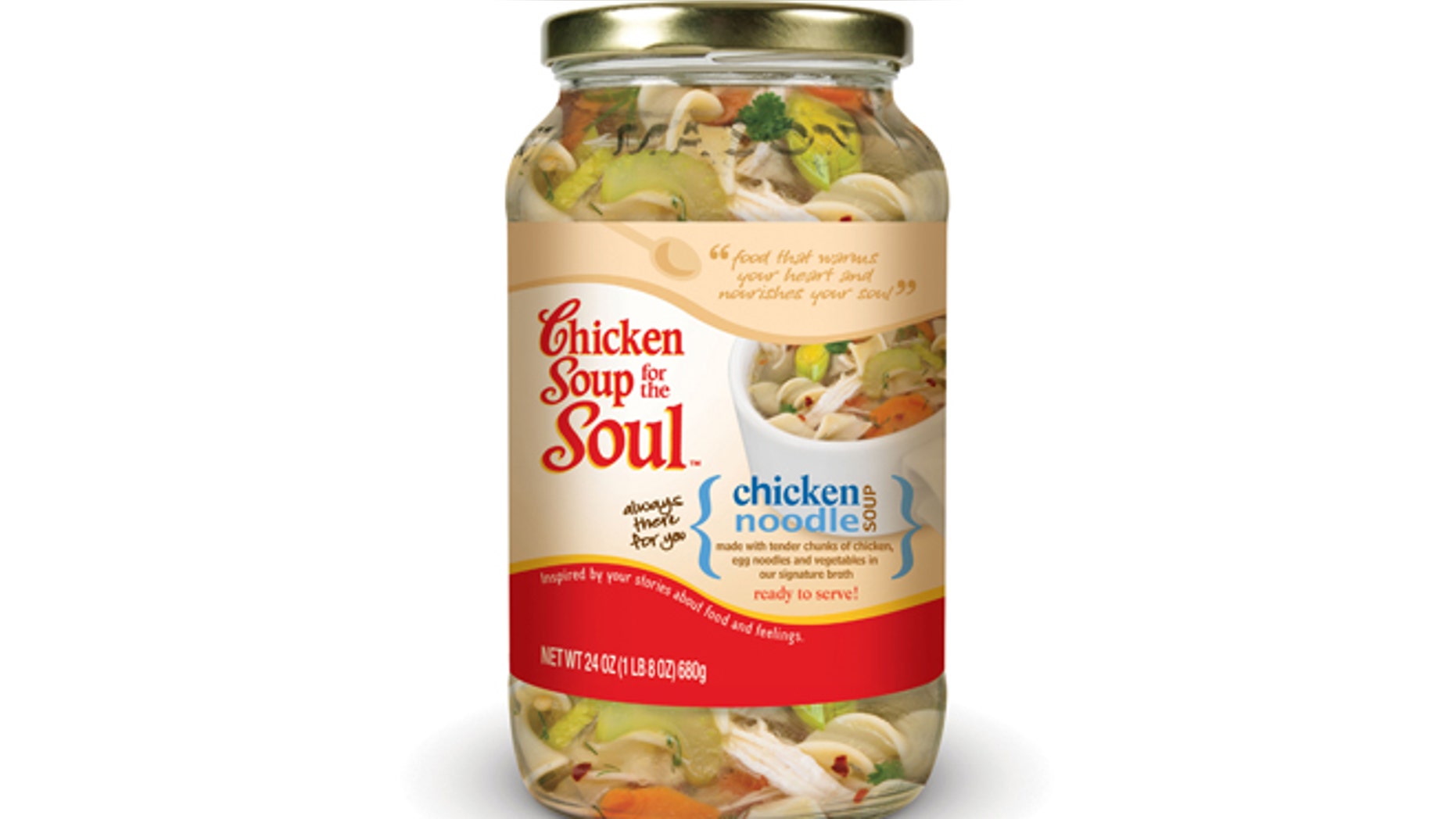 Chicken Noodle Soup. (PRNewsFoto/Chicken Soup for the Soul Foods LLC)