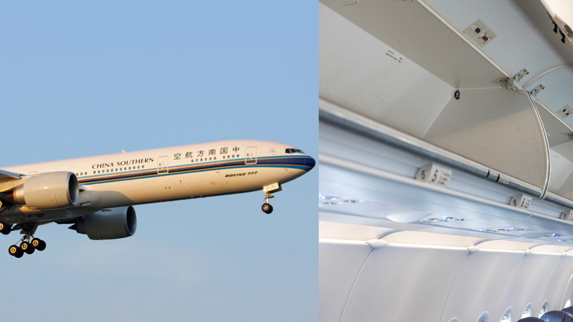 The passenger’s power pack, possibly powered by a lithium-ion battery, has been blamed for the fire.