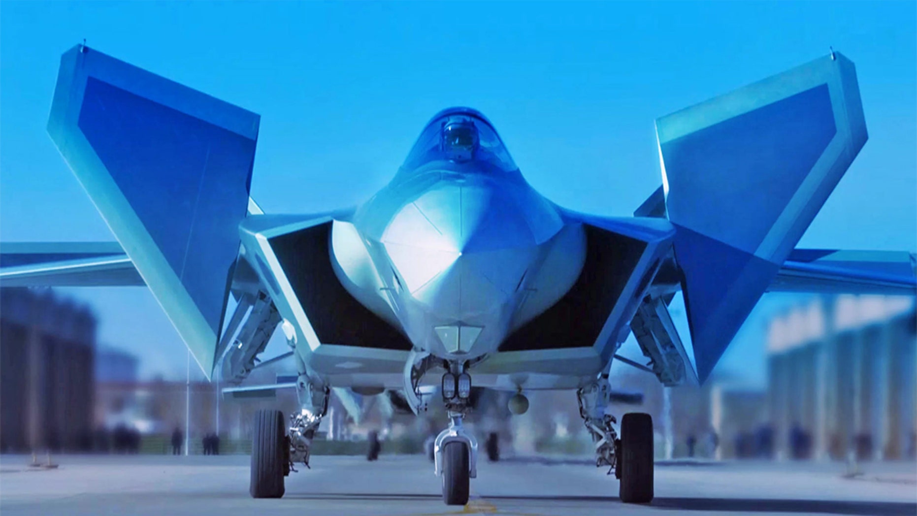 An undated file photo shows a J-20 stealth fighter Credit: Xinhua/Alamy
