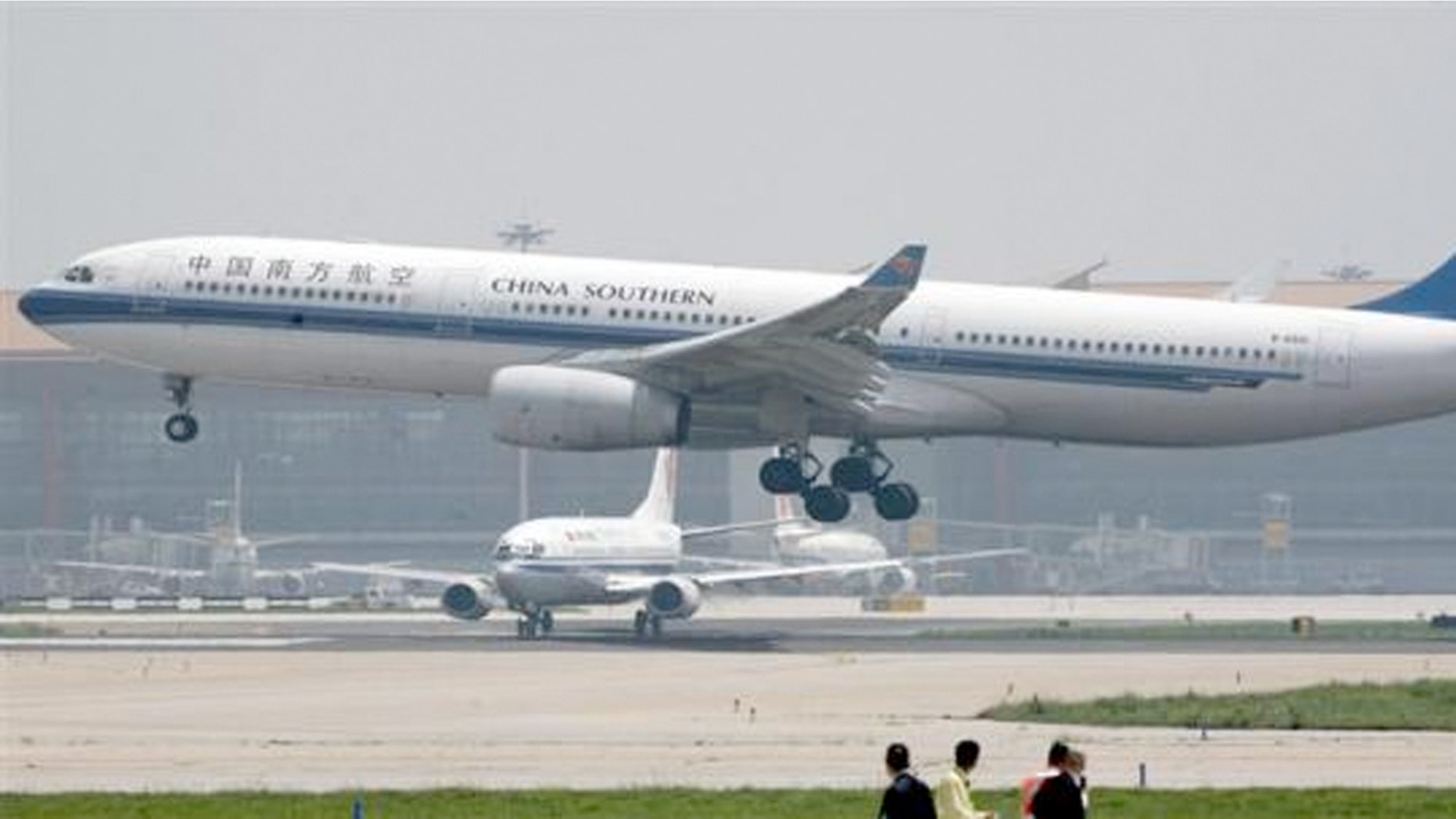 A woman gets the whole plane to herself on flight home during the busy Chinese New Year holiday.