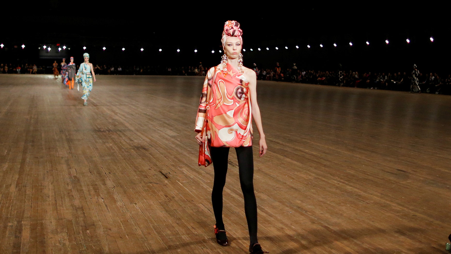 Remington Williams makes a splash at New York Fashion Week 10 days after being discovered.