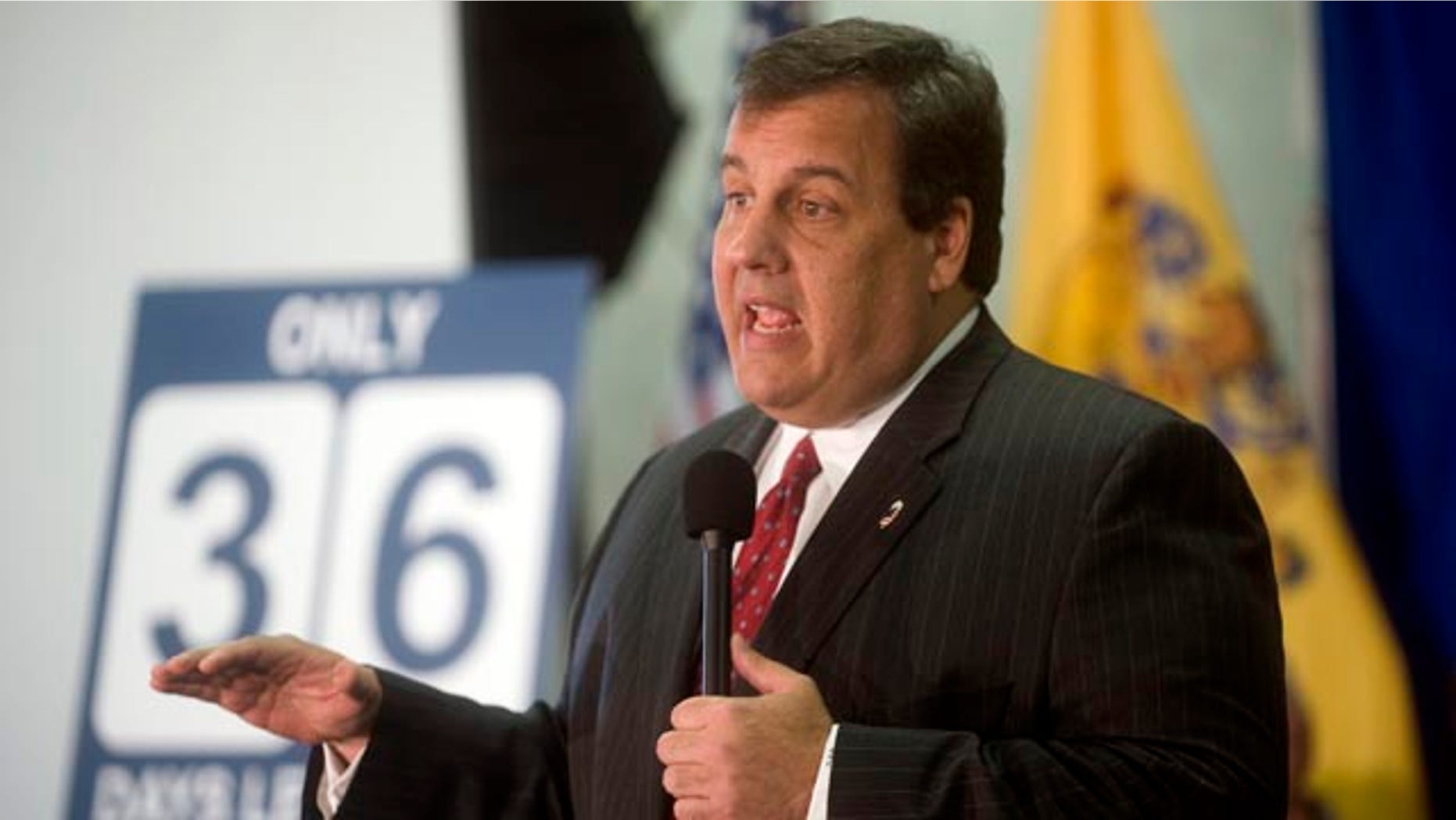 New Jersey Gov. Chris Christie, shown here Nov. 15 during a town hall meeting at the Washington Township, N.J., has approved applications for 23 new charter schools including the state's first independent school for children with autism.