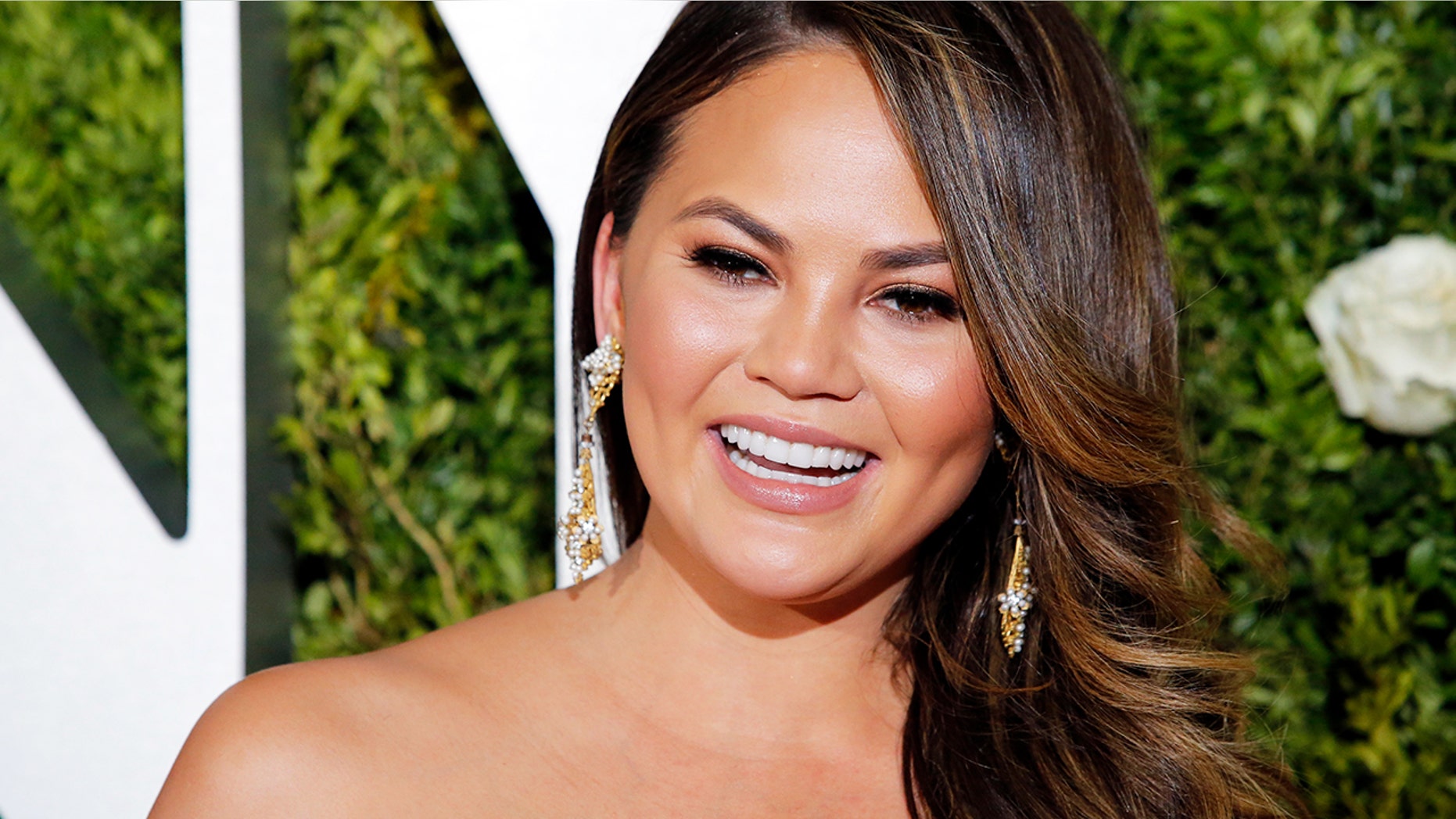 Model Chrissy Teigen posted an honest video about her "period skin"