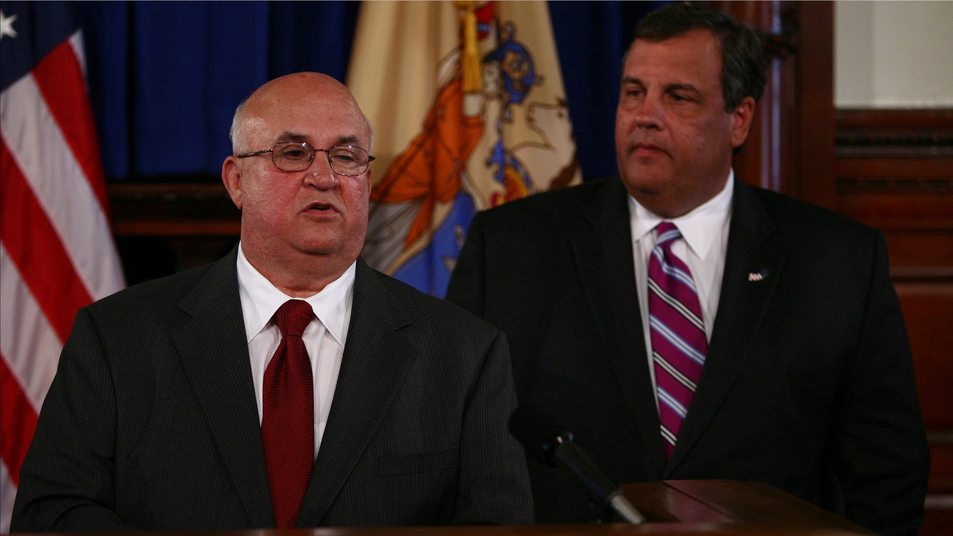 The Hon. Faustino J. Fernandez-Vina speaks after Governor Chris Christie announces his nomination to the New Jersey Supreme Court in Trenton, N.J. on Monday, Aug. 12, 2013.