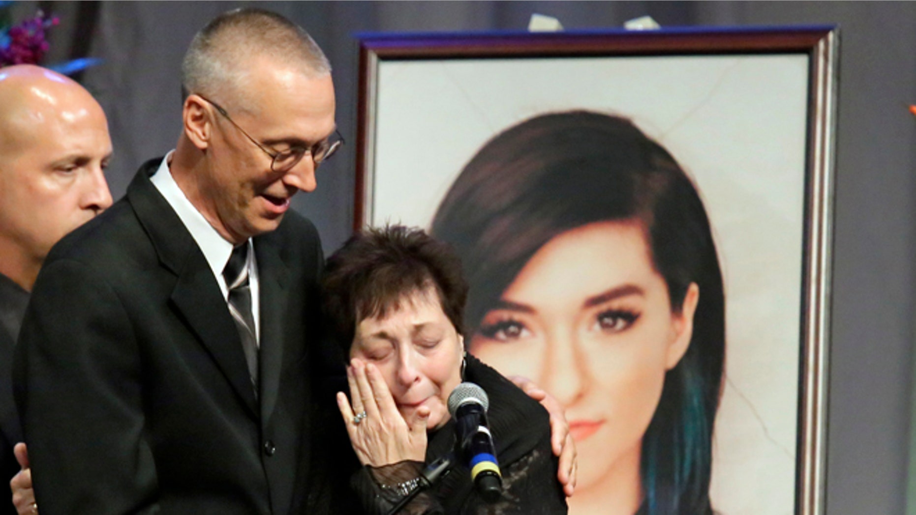 Christina Grimmie's parents Bud and Tina talk about their daughter during a memorial service.