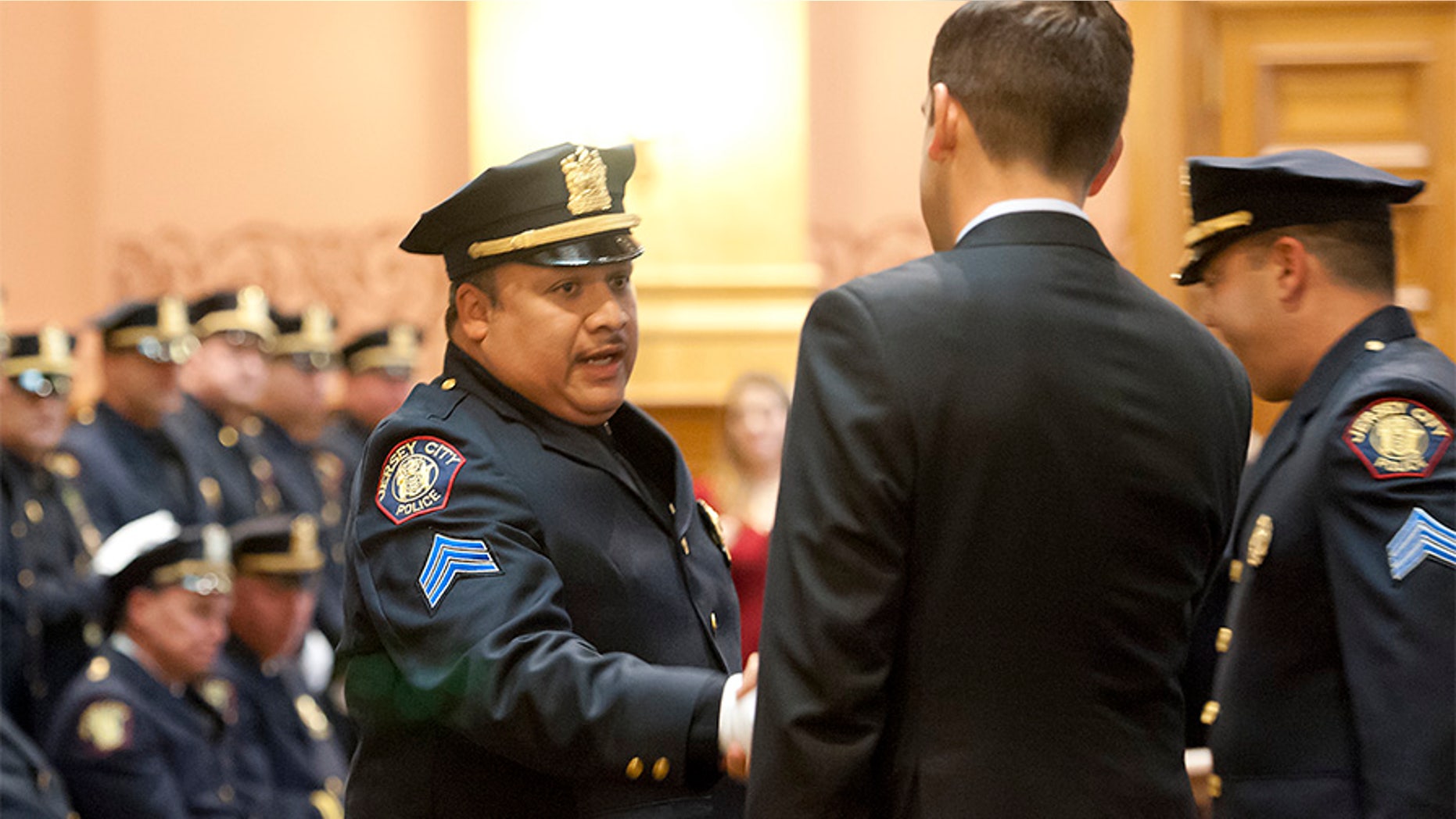 Jersey City Police Lt. Christopher Robateau was killed Friday morning after exiting his vehicle on the New Jersey Turnpike, police said.
