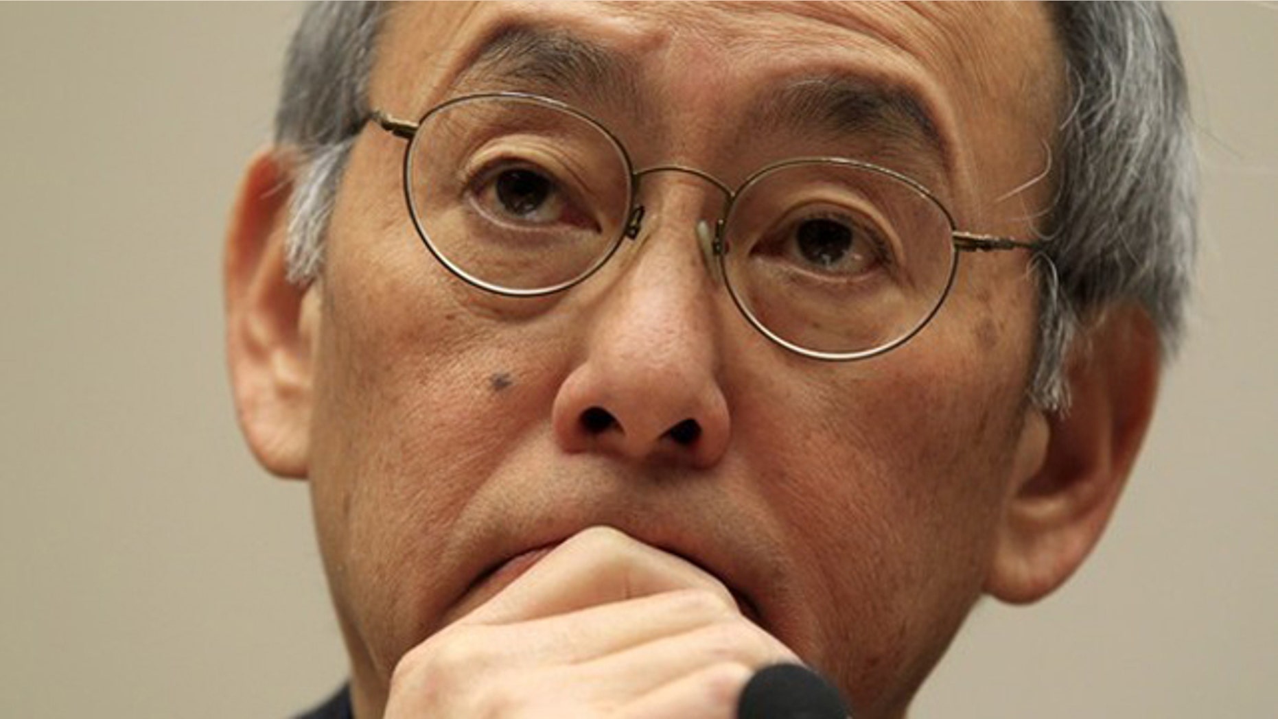Nov. 17, 2011: Energy Secretary Steven Chu testifies during a House Energy and Commerce Committee hearing.