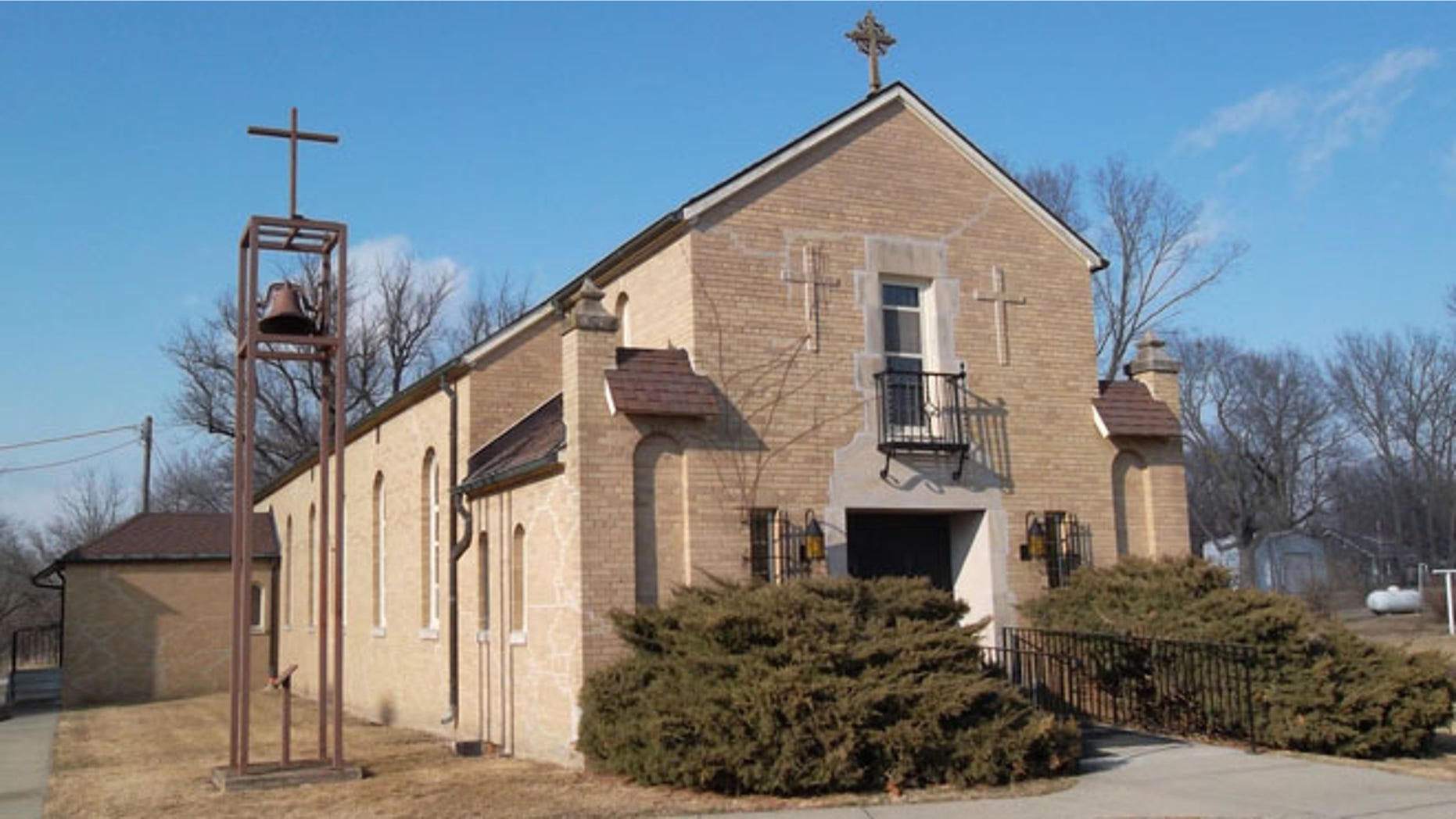 Church of the Assumption in Churchville, Iowa (Courtesy Karon King)