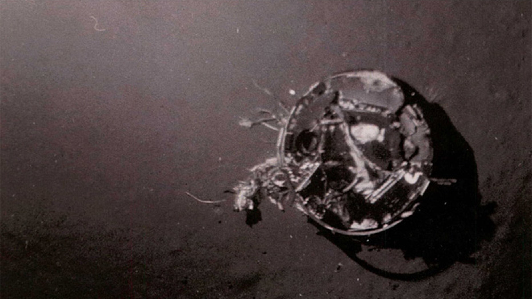 According to the declassified CIA document, "On 10 July 1971, the third HEXAGON RV was lost. The parachute failed to reef before fully deploying, and it was snapped off at the swivel. The RV entered ballistically and impacted the water with a force of approximately 2600 g's and settled in 16,000 feet of water."