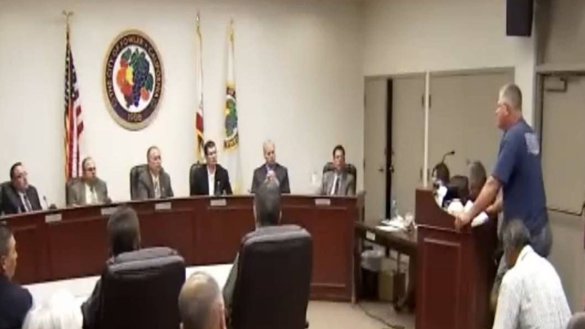 Irate residents sound off at Folwer's City Council meeting on Tuesday.