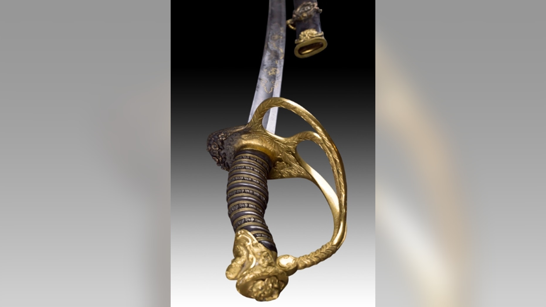 Brigadier General Eli H. Murray's sword (J. Levine Auction & Appraisal).