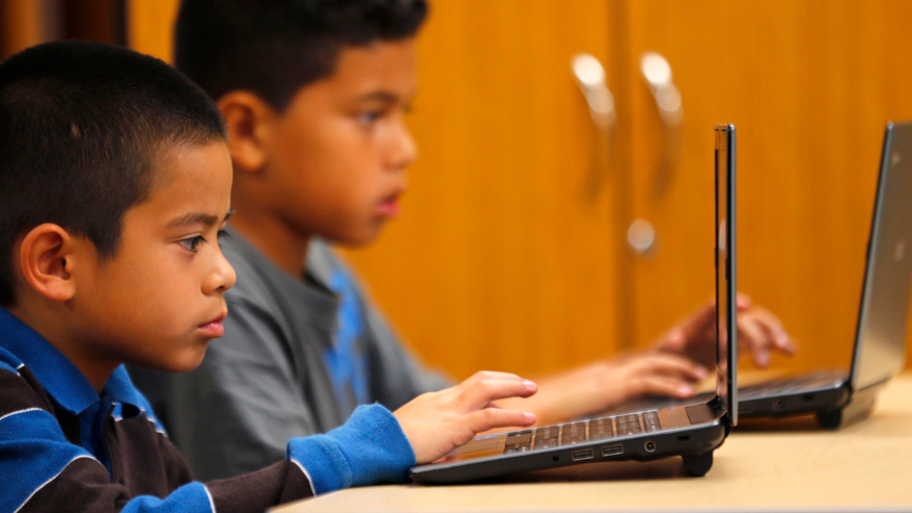 Students in California classroom