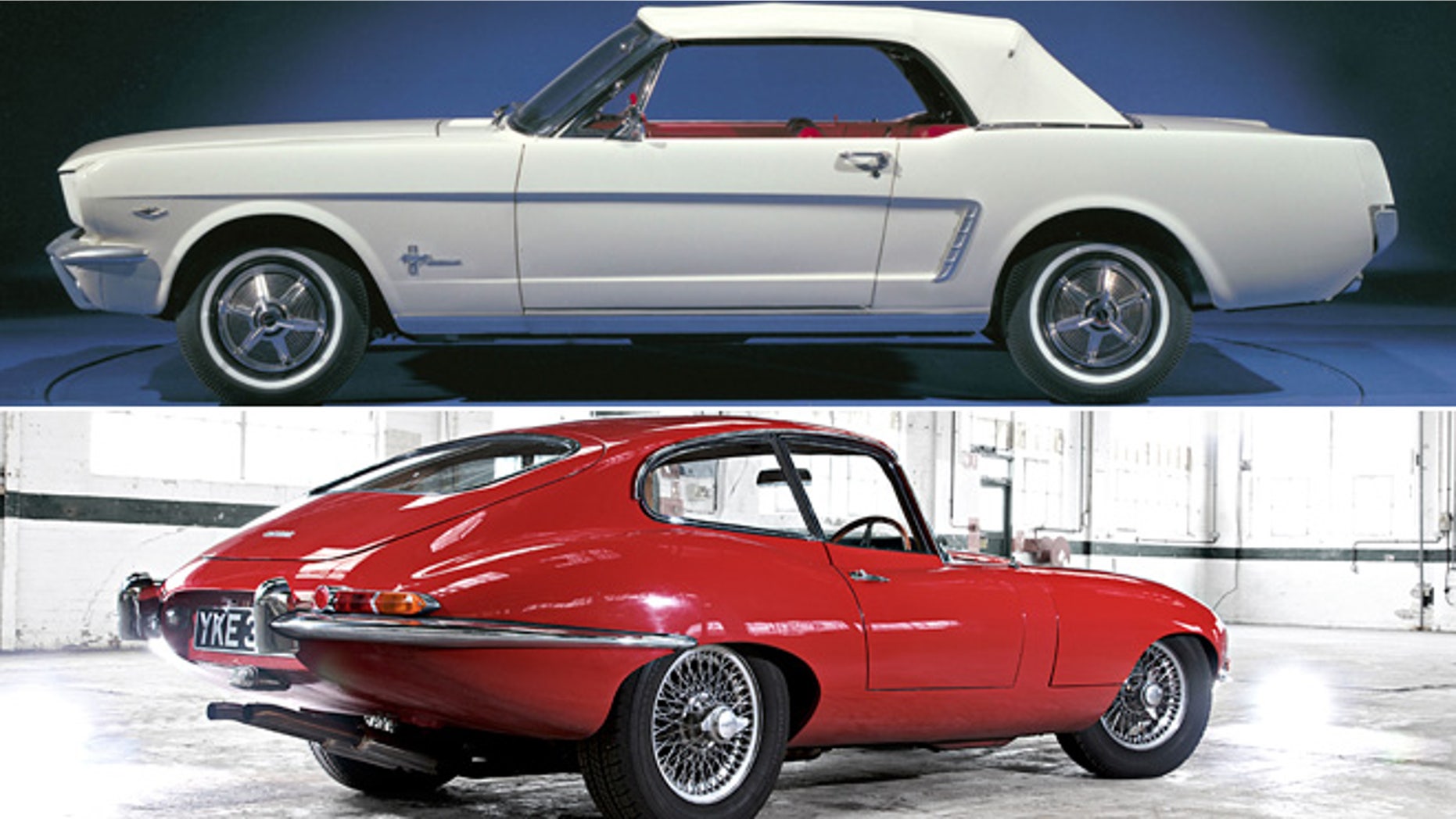 Ford Mustang/Jaguar E-Type
