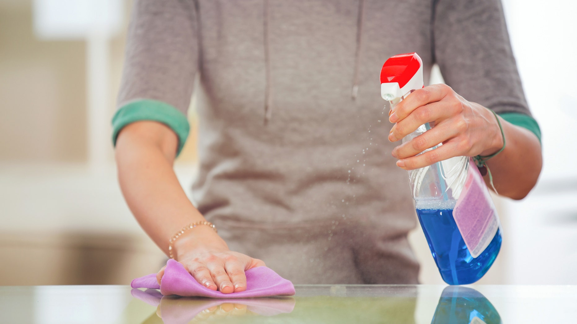 The study found that those who lived in households where disinfectants were used weekly had a higher risk of being overweight by age 3 than those who lived in houses where eco-friendly substances were used.