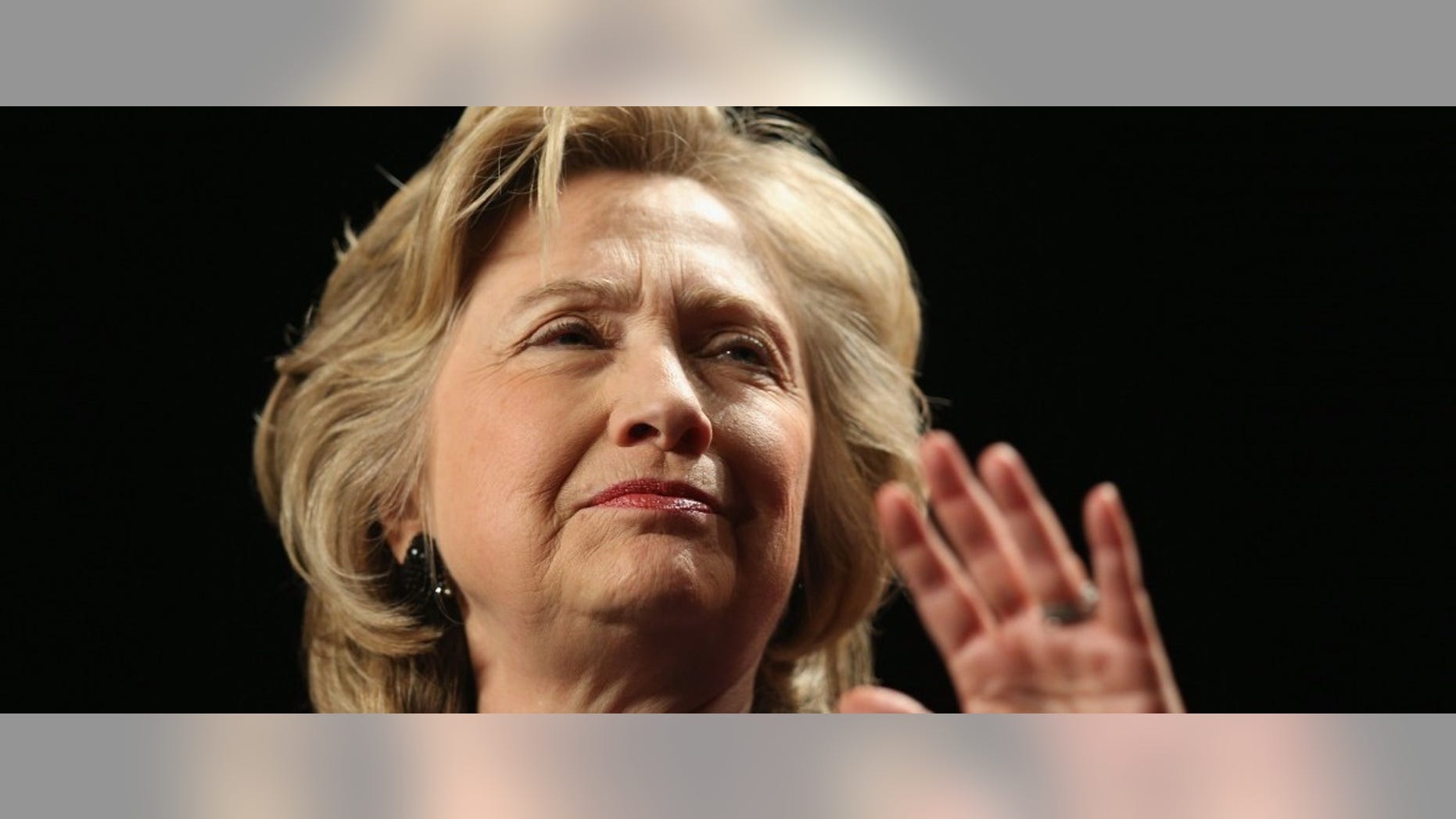 Hillary Clinton at speaking event in Coral Gables, Florida. (Photo by Joe Raedelle/Getty Images)