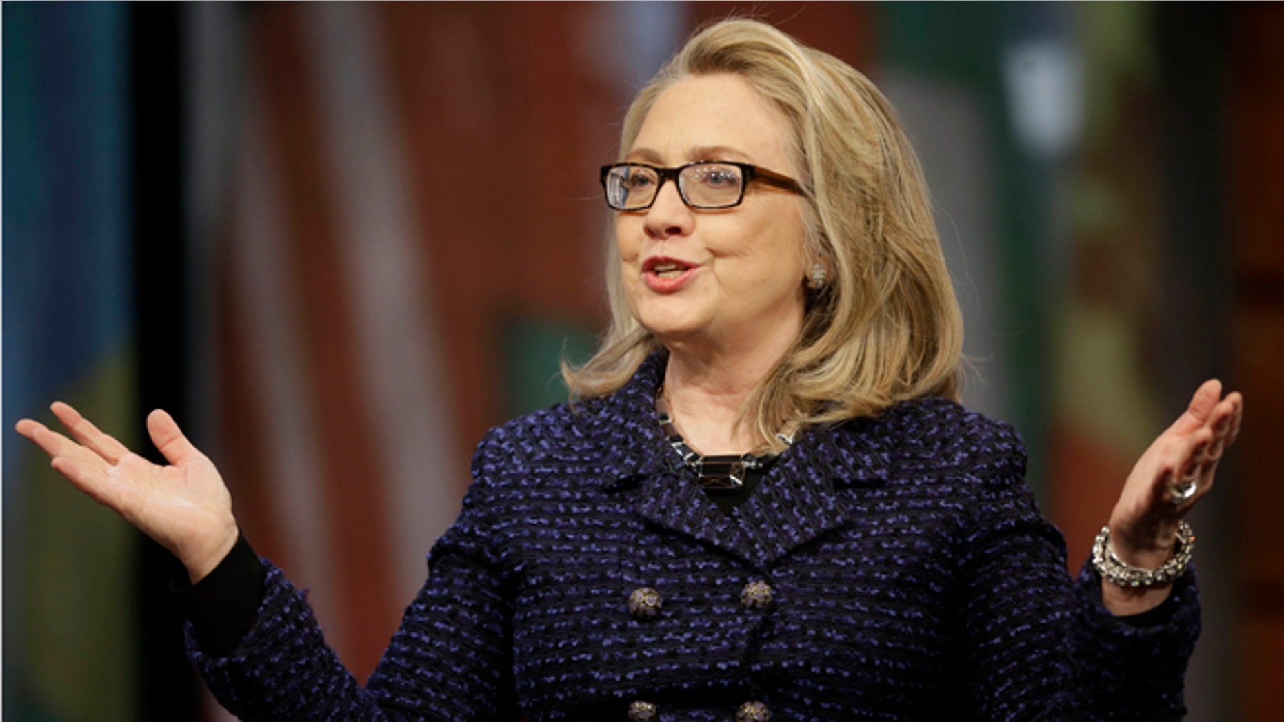Former Secretary of State Hillary Clinton.