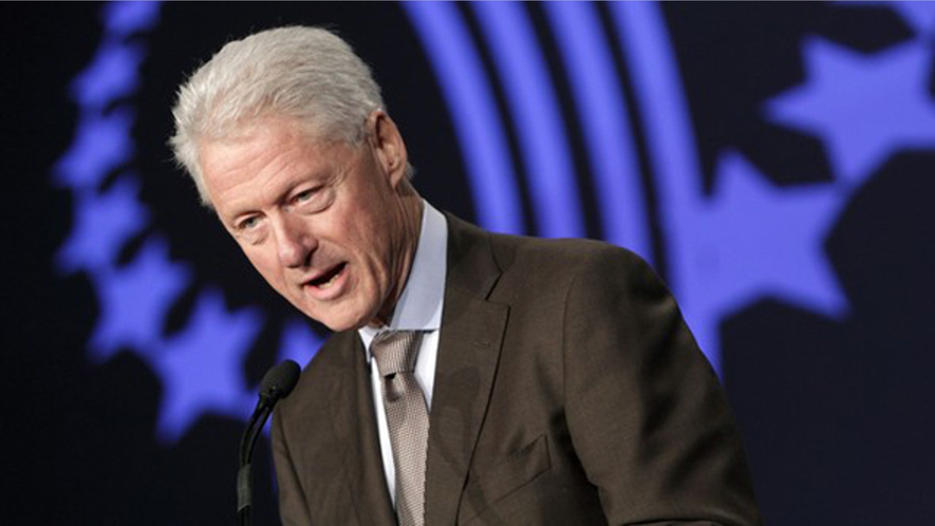 Former President Bill Clinton speaks at the Clinton Global Initiative in Chicago June 30.