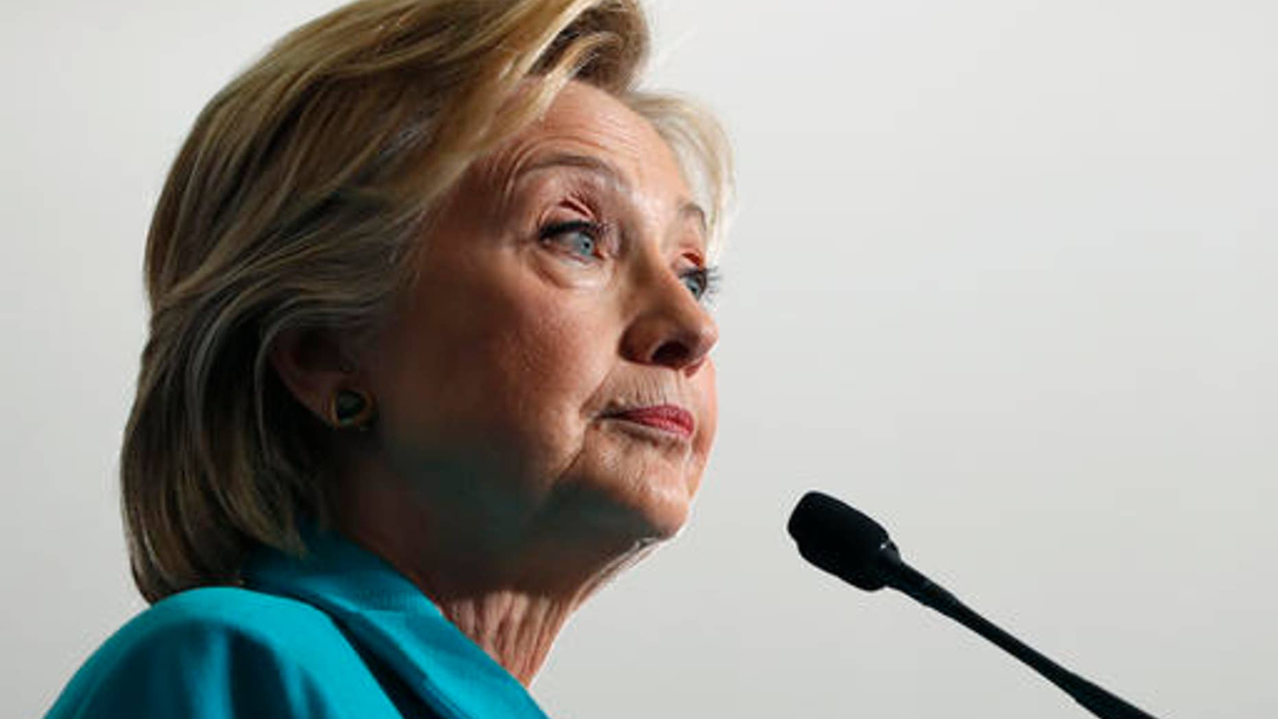 Aug. 25, 2016: Hillary Clinton speaks at Truckee Meadows Community College in Nevada.