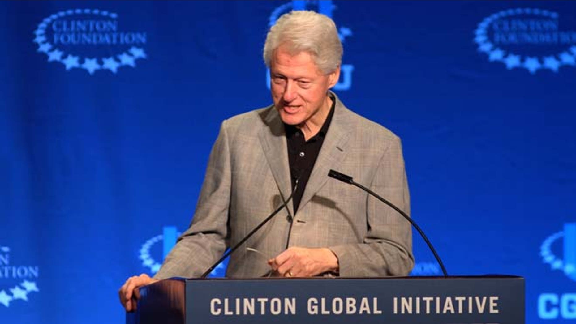 March 7, 2015: Former President Bill Clinton speaks at the Future of Energy session at a university conference sponsored by the Clinton Global Initiative in Coral Gables, Fla.