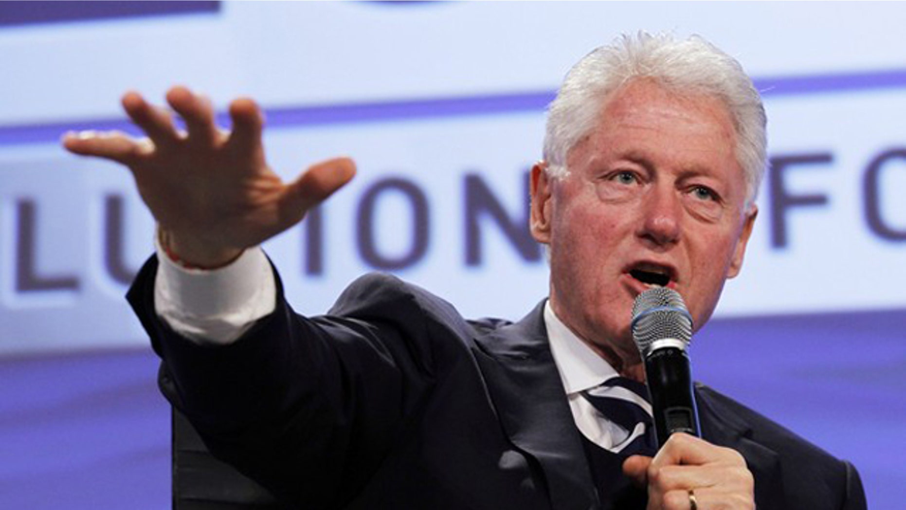 Former President Bill Clinton speaks at the 2011 Fiscal Summit on Solutions for America's future in Washington May 25.