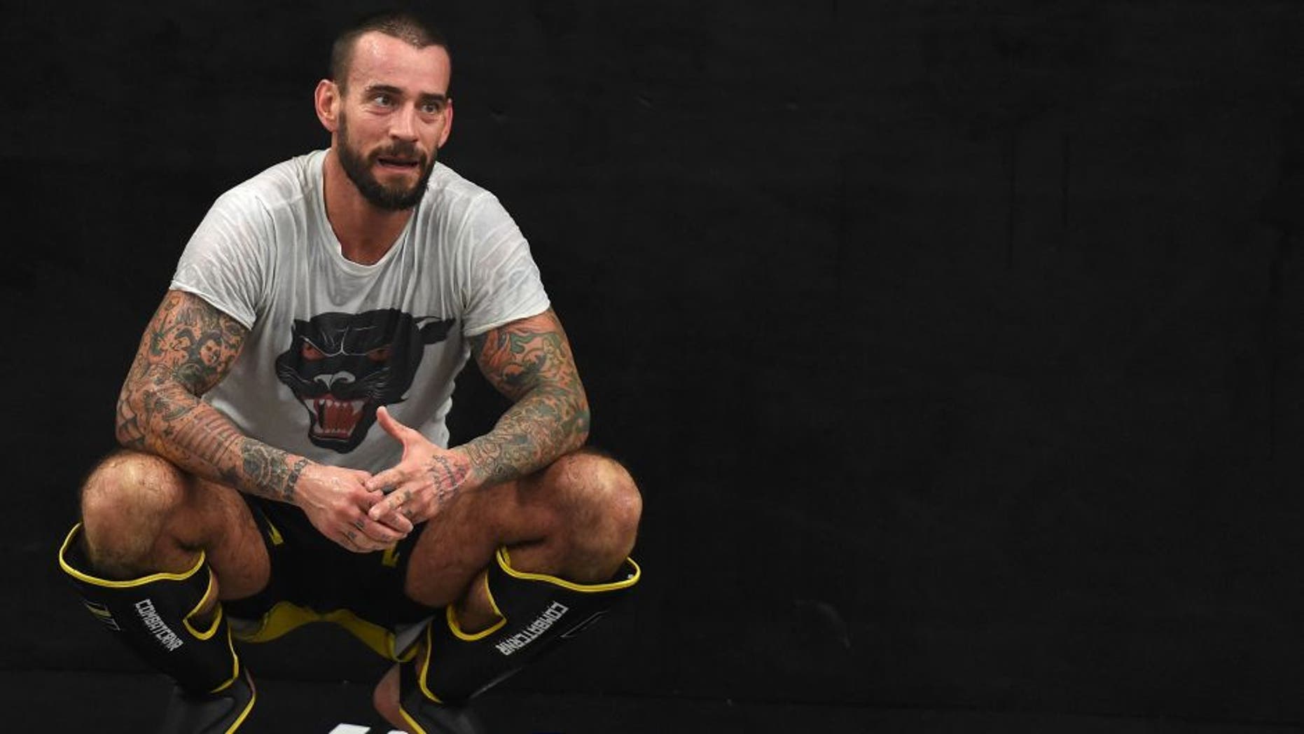 MILWAUKEE, WI - AUGUST 29: CM Punk trains at Roufusport Martial Arts Academy on August 29, 2016 in Milwaukee, Wisconsin. (Photo by Stacy Revere/ Zuffa LLC/Zuffa LLC via Getty Images)